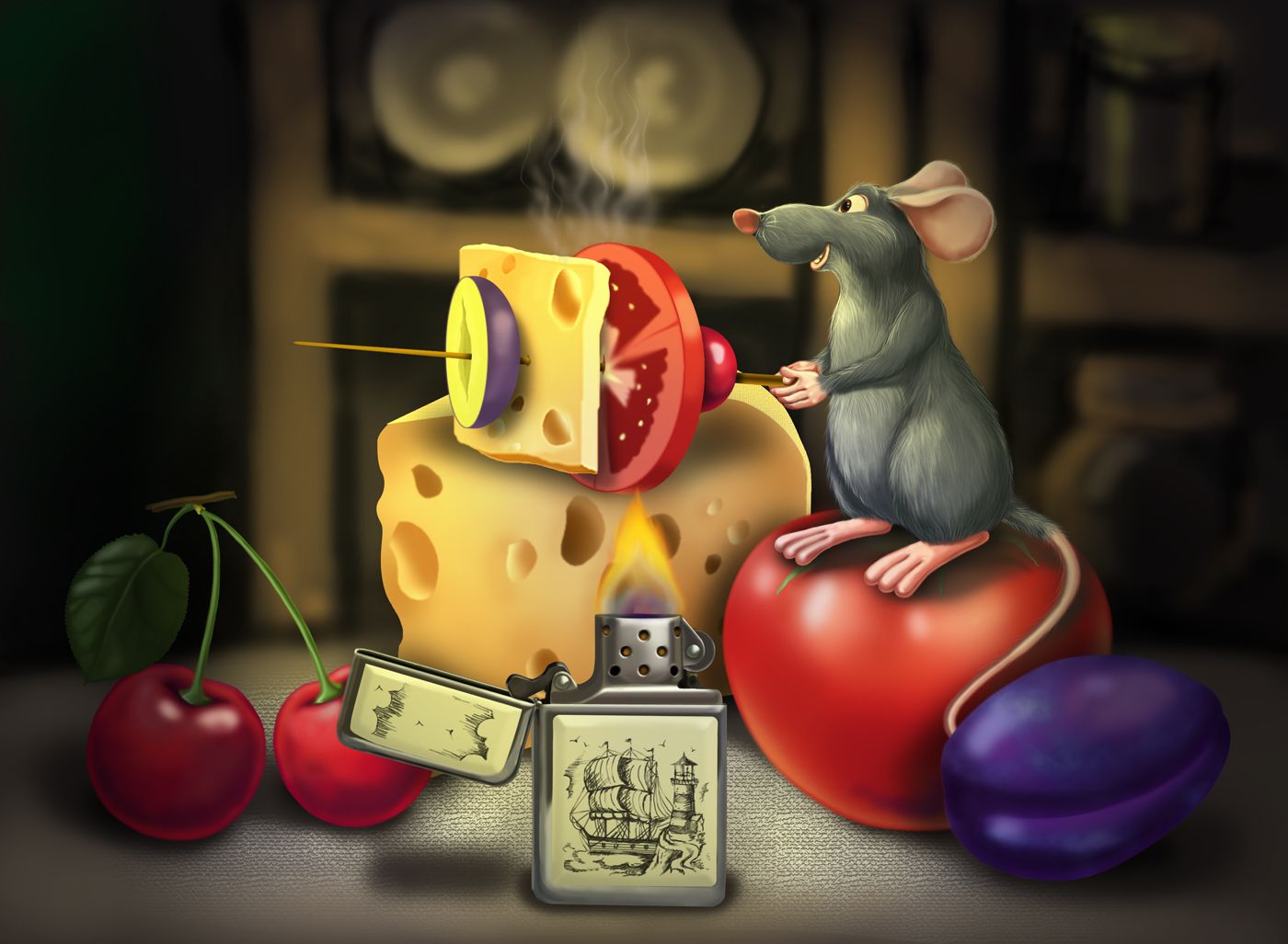 Picture Disney Ratatouille Cartoons 1400x1027