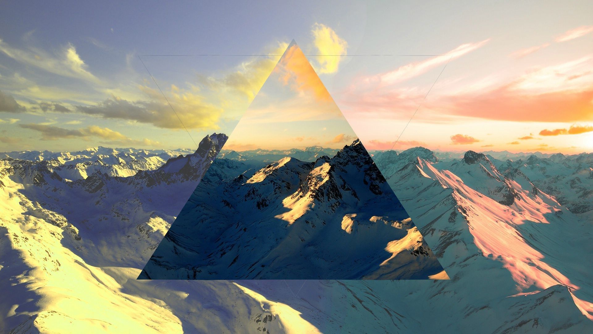 polyscape, Abstract, Nature, Mountain Wallpaper. Desktop