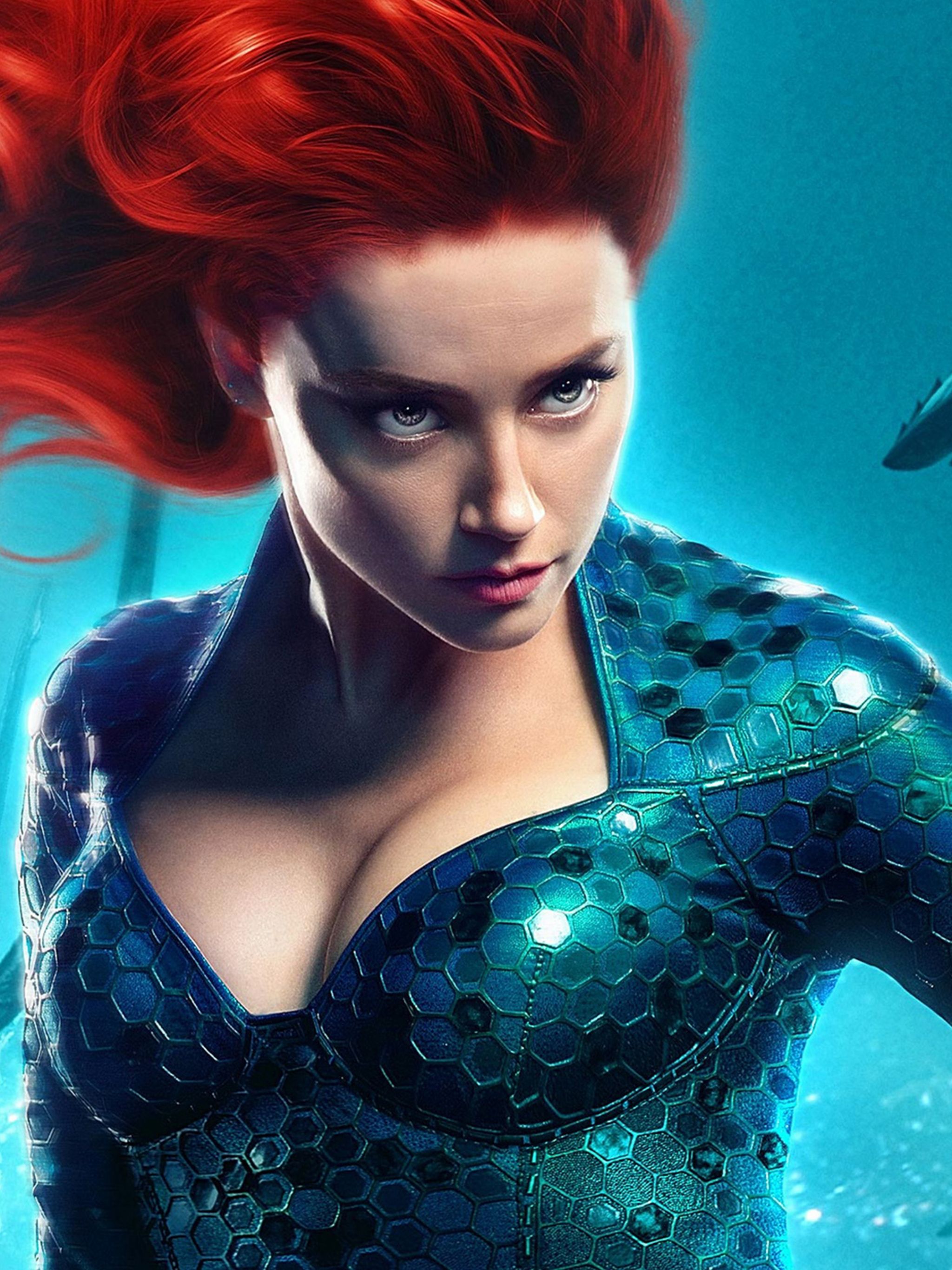 Free download Download Amber Heard As Mera In Aquaman 2018 Pure 4K