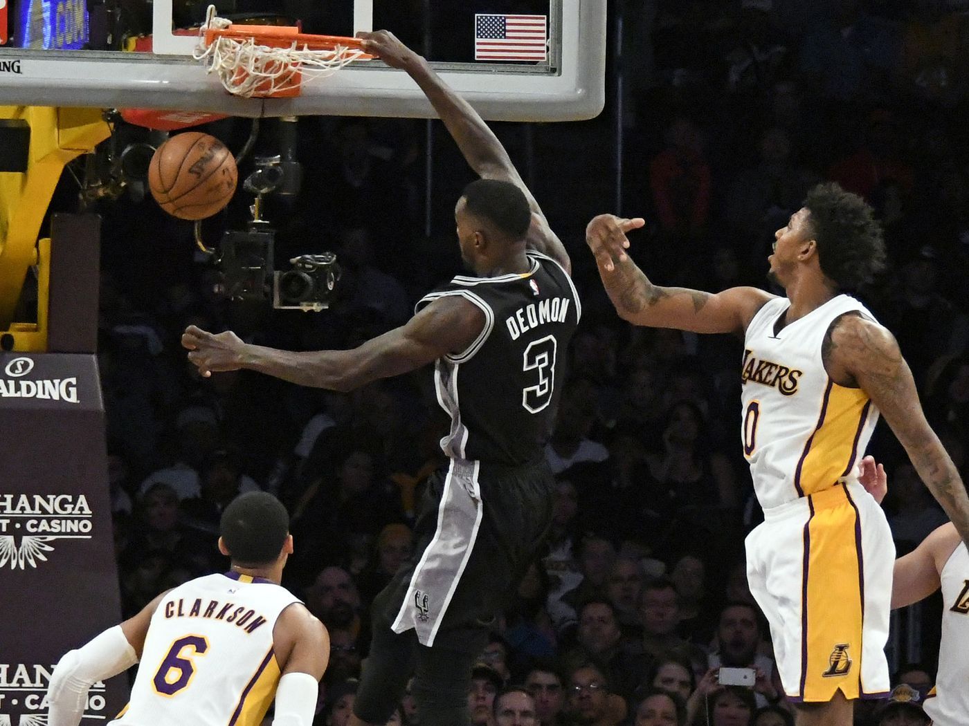 The Spurs should keep starting Dewayne Dedmon The Rock