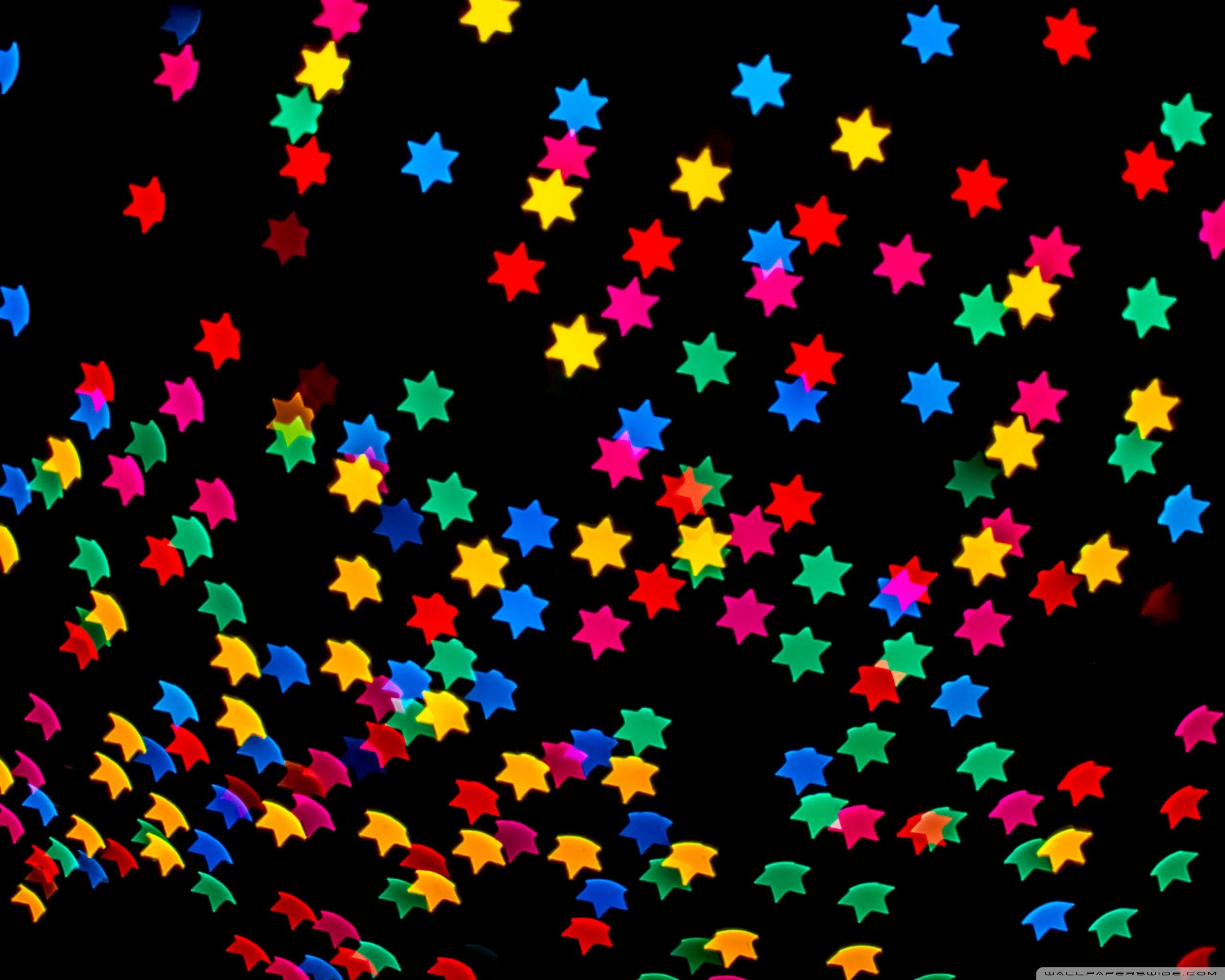 colorful star wallpaper