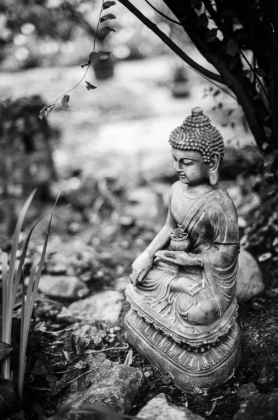 Gautama Buddha Figurine, Statue, Calm, Zen, Buddhism