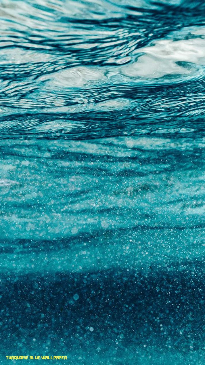 Turquoise iPhone Wallpaper for Mermaids. Preppy Wallpaper