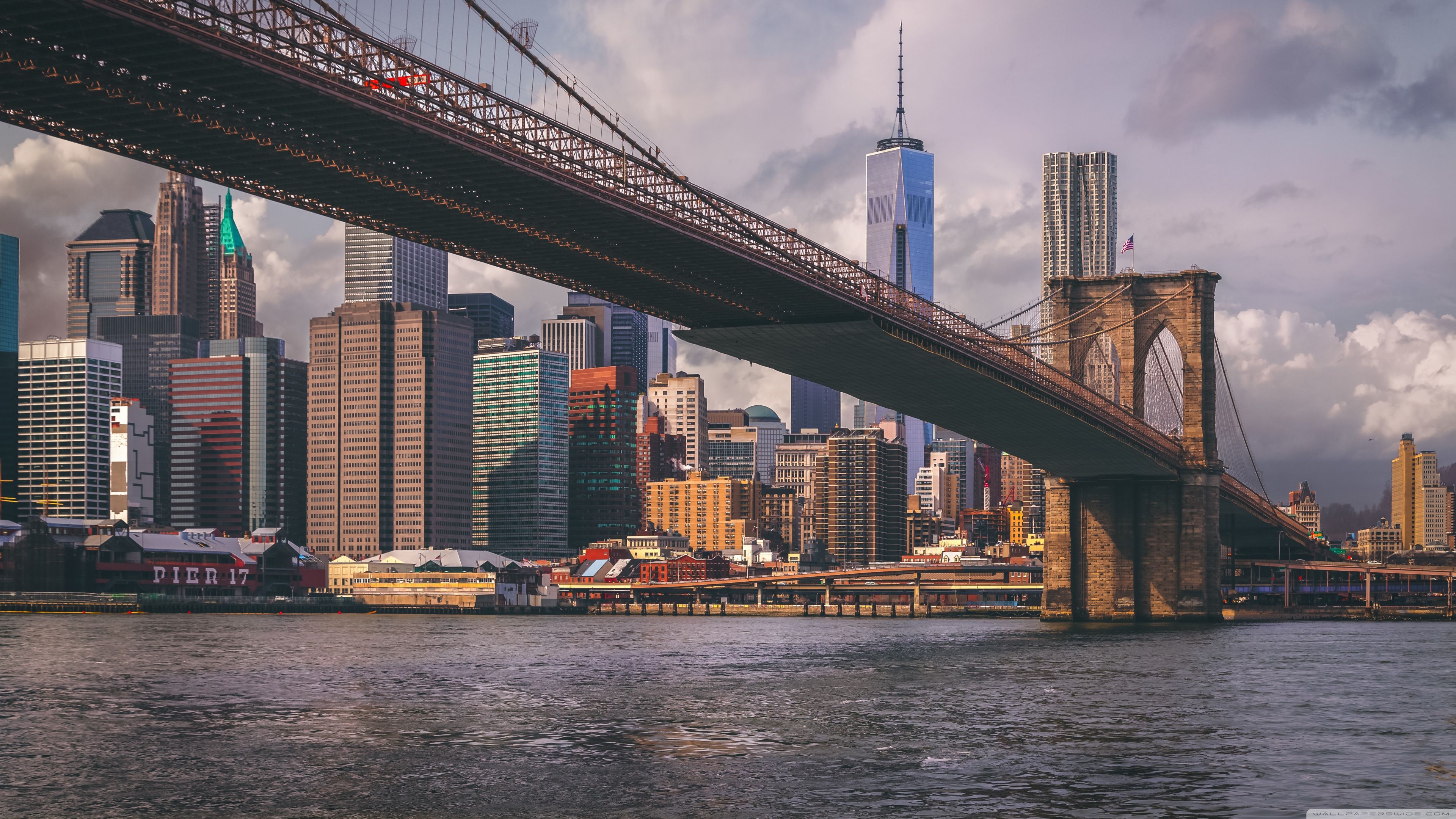 Brooklyn Bridge Ultra HD Desktop Background Wallpaper for 4K UHD