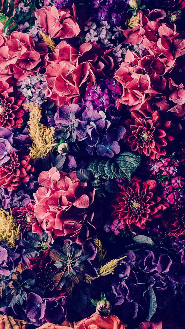 Colorful Flowers Bouquet iPhone 6 Wallpaper. iPhone 7 plus