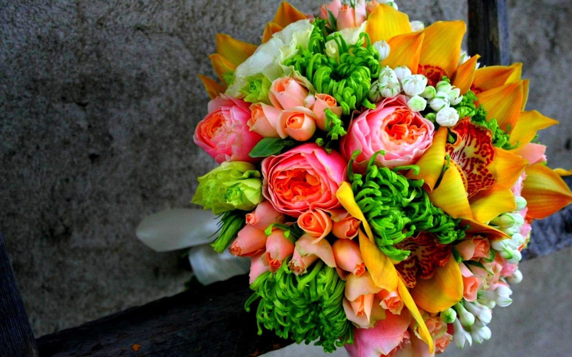 Flower Bouquet HD Wallpaper