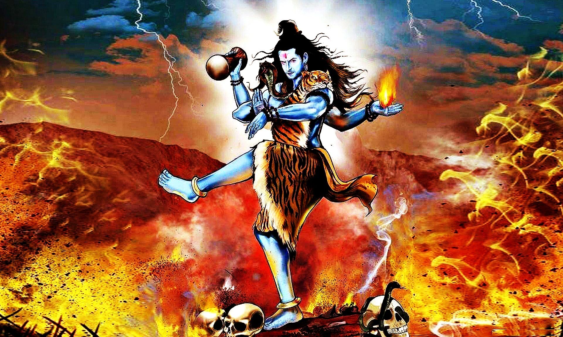 When God Shiva Made The World Stand Still