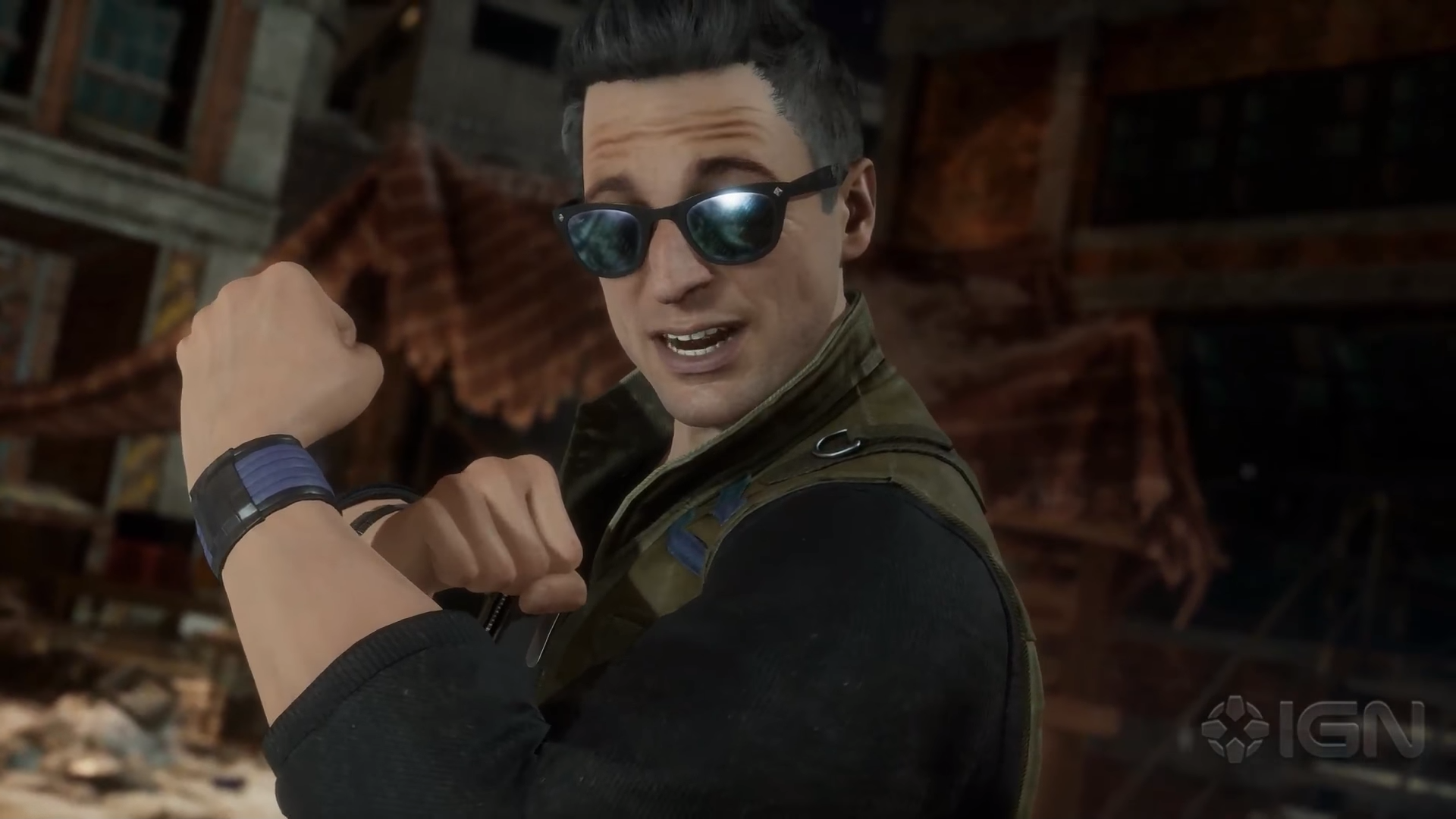 Johnny Cage returns for his latest role in Mortal Kombat 11