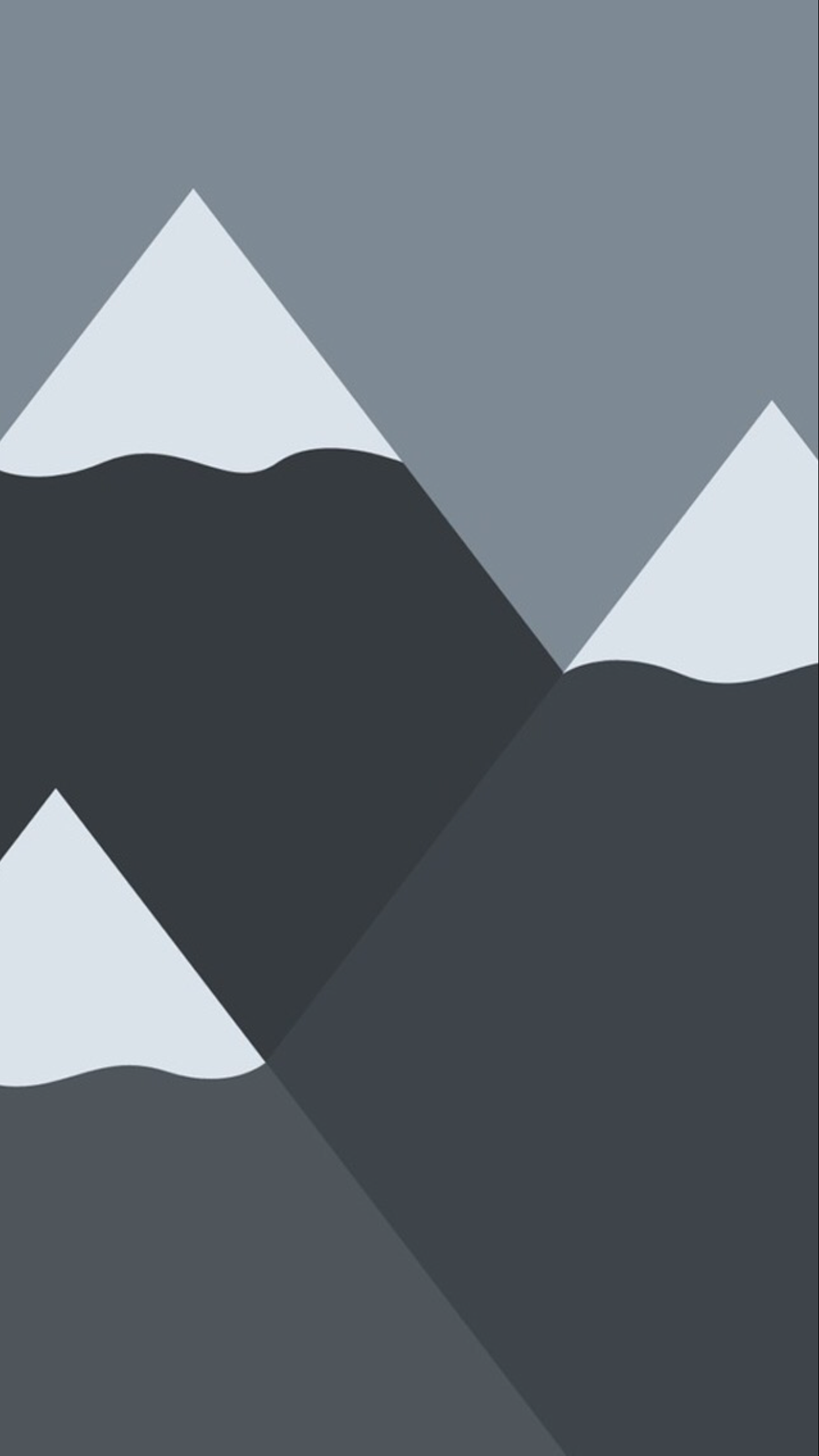 Wallpaper iPhone 6 Plus Mountain Minimal. iPhone minimalist