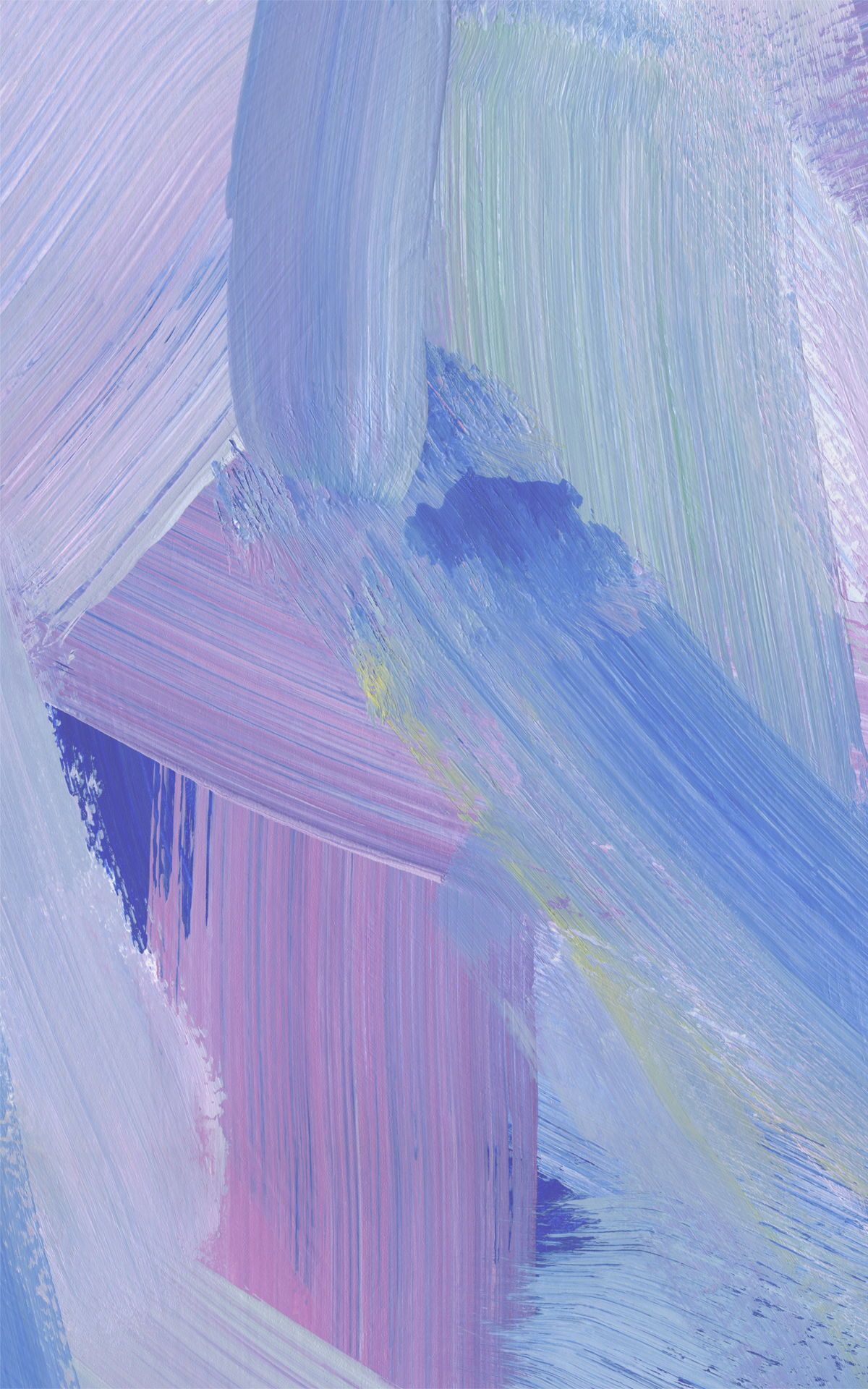Pink & Blue Abstract Brush Strokes Wallpaper Mural. Hovia UK. Blue abstract painting, Blue abstract, Watercolor wallpaper