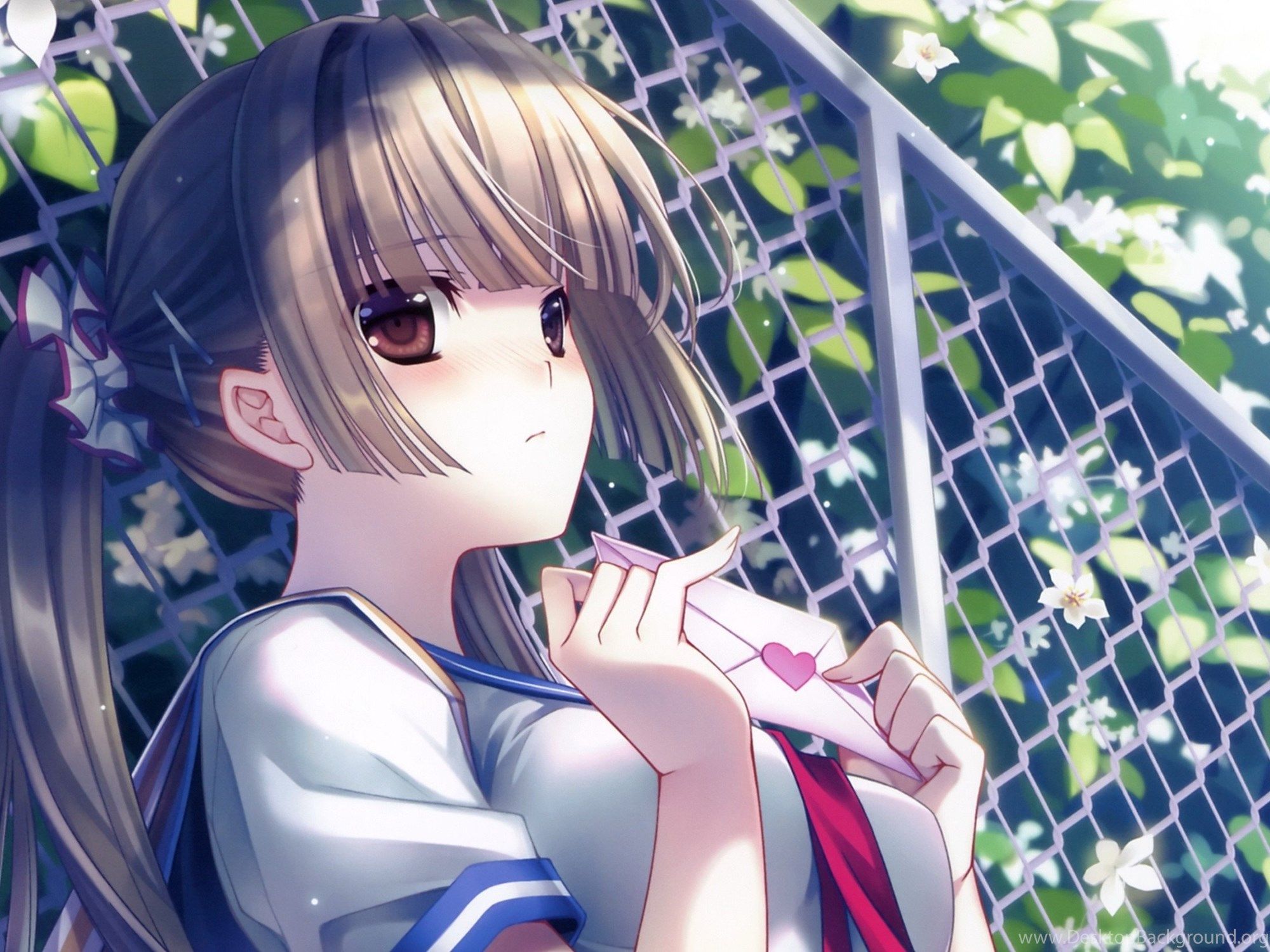 Anime Girls, Anime, School Uniform Wallpaper HD / Desktop