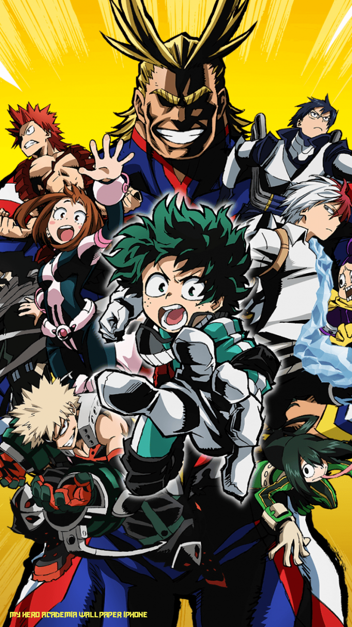 My Hero Academia iPhone Wallpaper Free My Hero