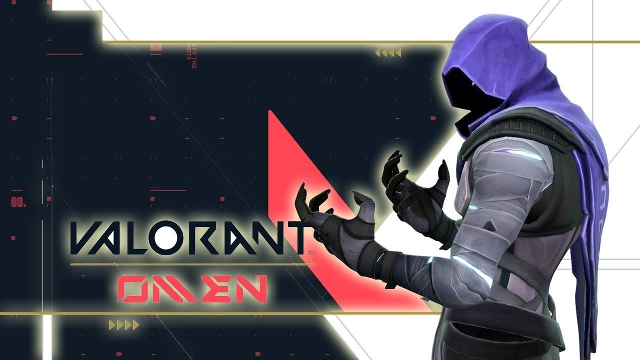 Valorant - Omen wallpaper in 1366x768 resolution