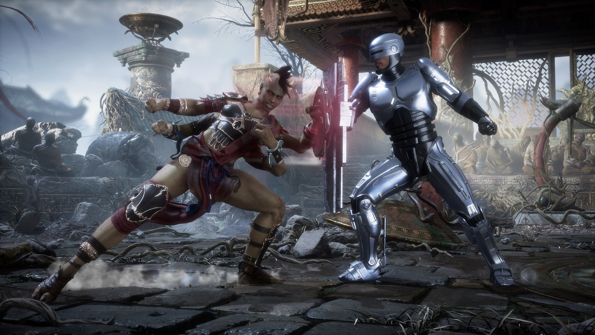 What song is in the Mortal Kombat 11: Aftermath launch trailer