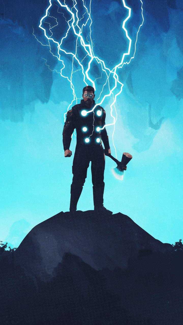 Thor Lighting Thunder HD Wallpaper (720x1280)