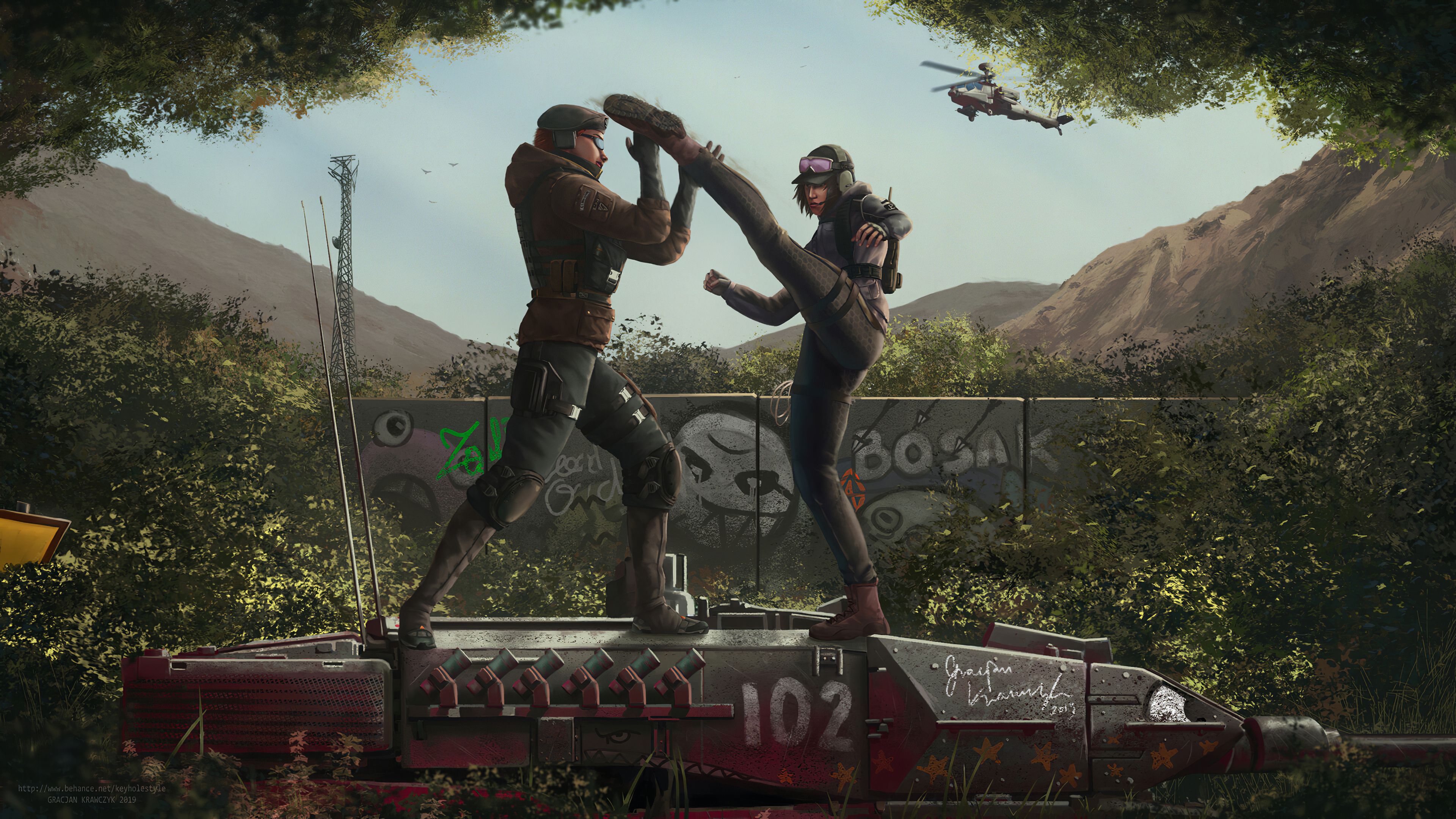 Elsa Vs Zofia Rainbow Six Siege Game 4k, HD Games, 4k Wallpaper