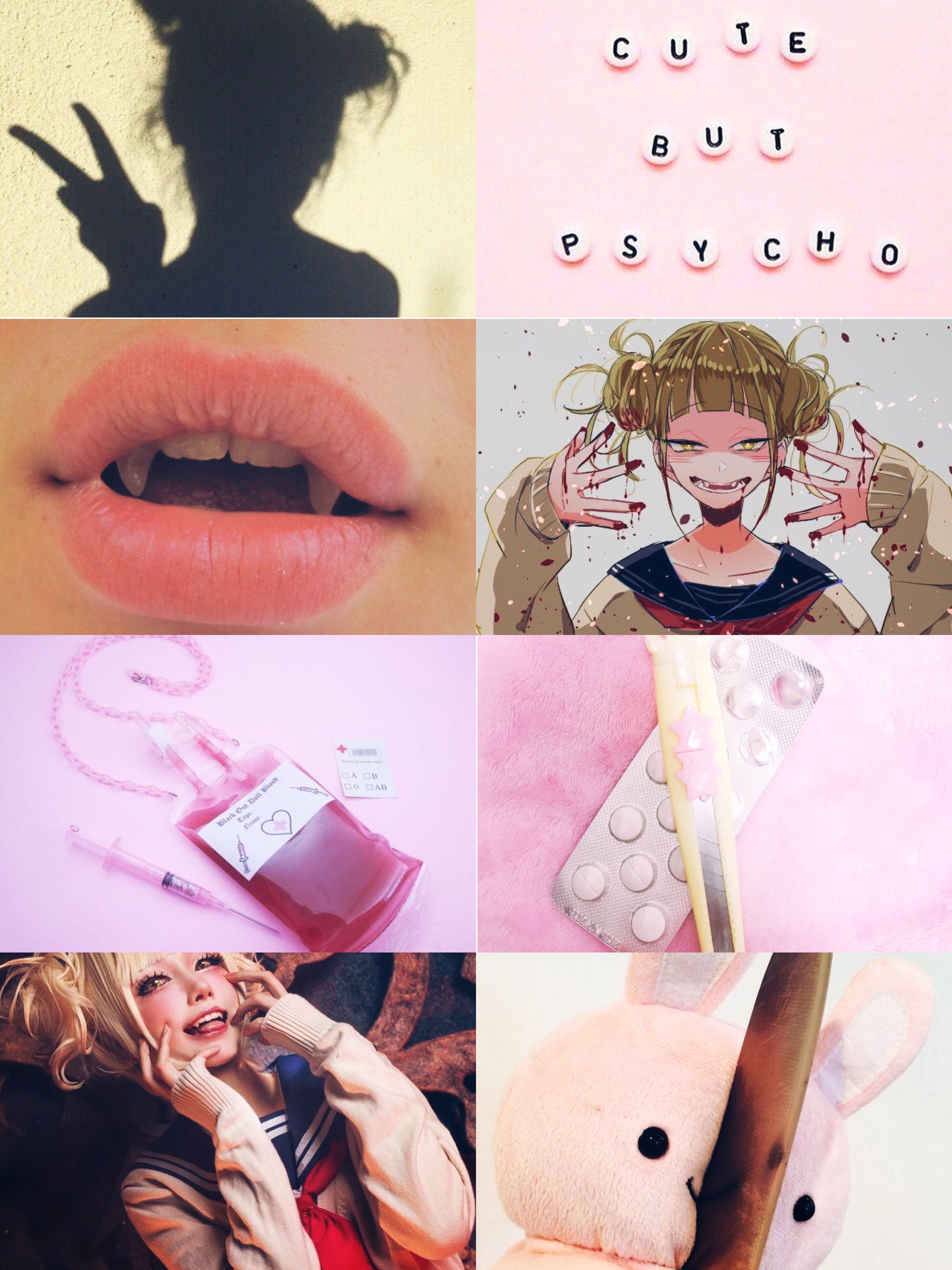 Himiko Toga Aesthetich. Aesthetic collage, Aesthetic japan