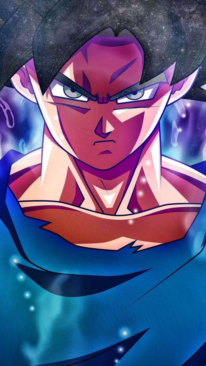 Angry, son goku, dragon ball super, blue power. Anime, Dragon