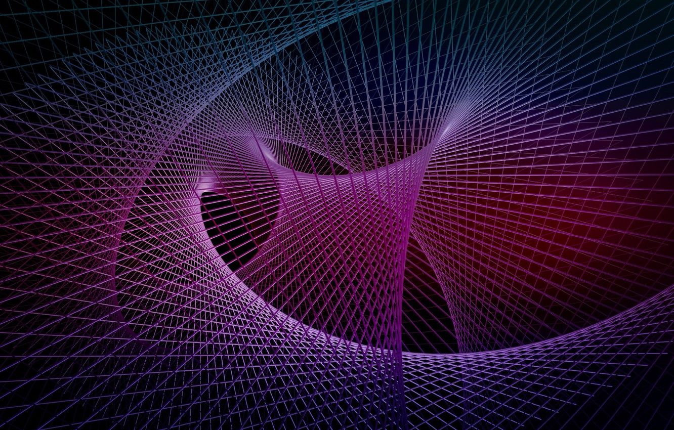 Wallpaper line, background, fractal, geometry image for desktop