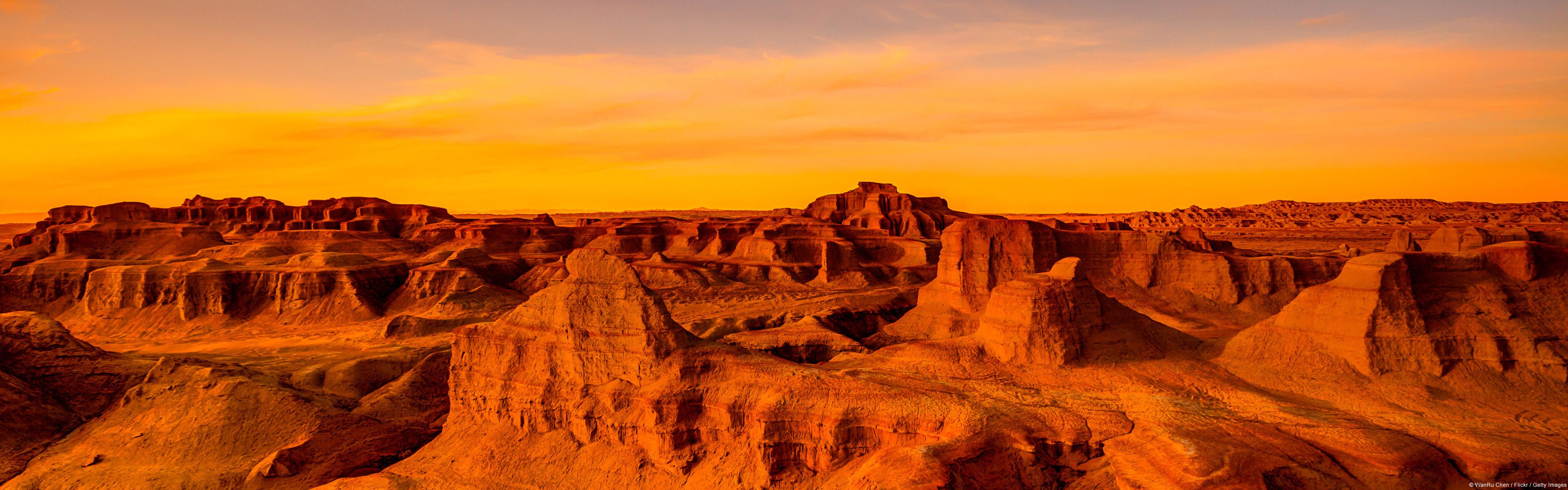 Gobi Desert Sunset HD Wallpaper. Background Imagex1200