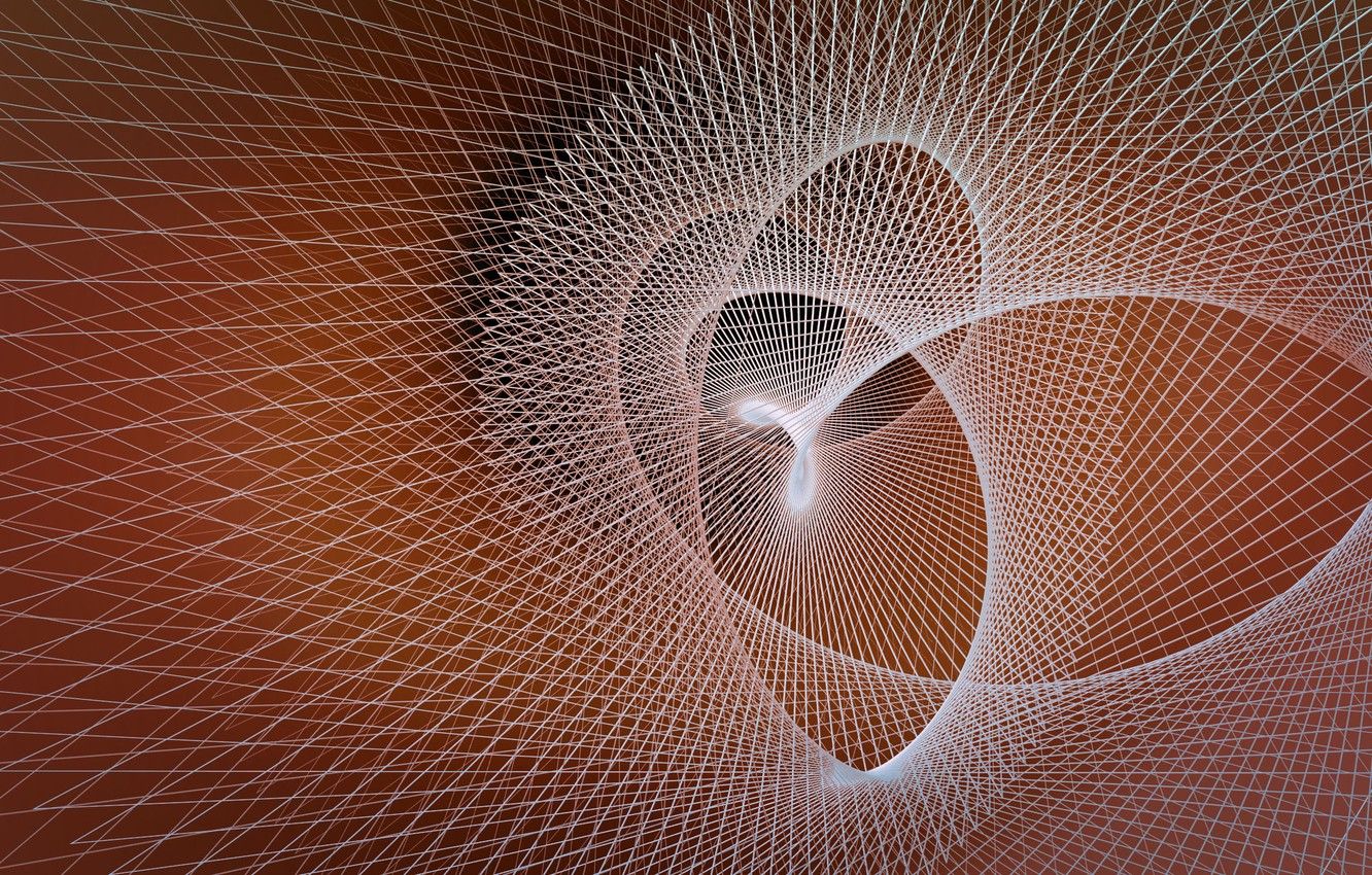 Wallpaper line, background, fractal, geometry image for desktop