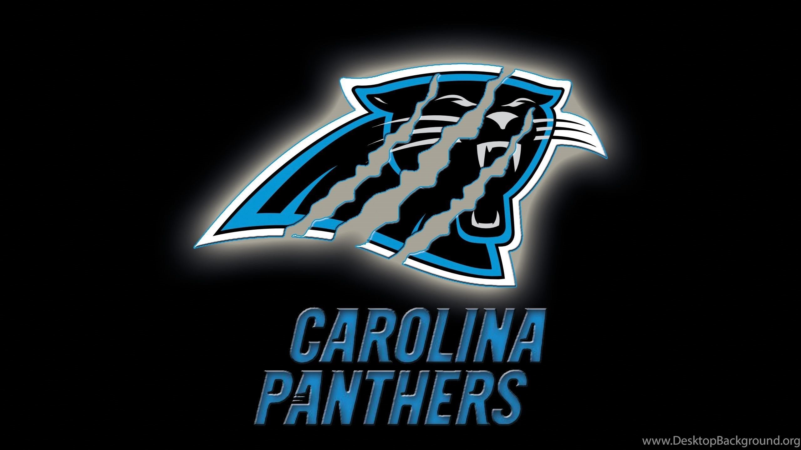 NFL Carolina Panthers Black Logo Team Wallpaper HD. Free Desktop