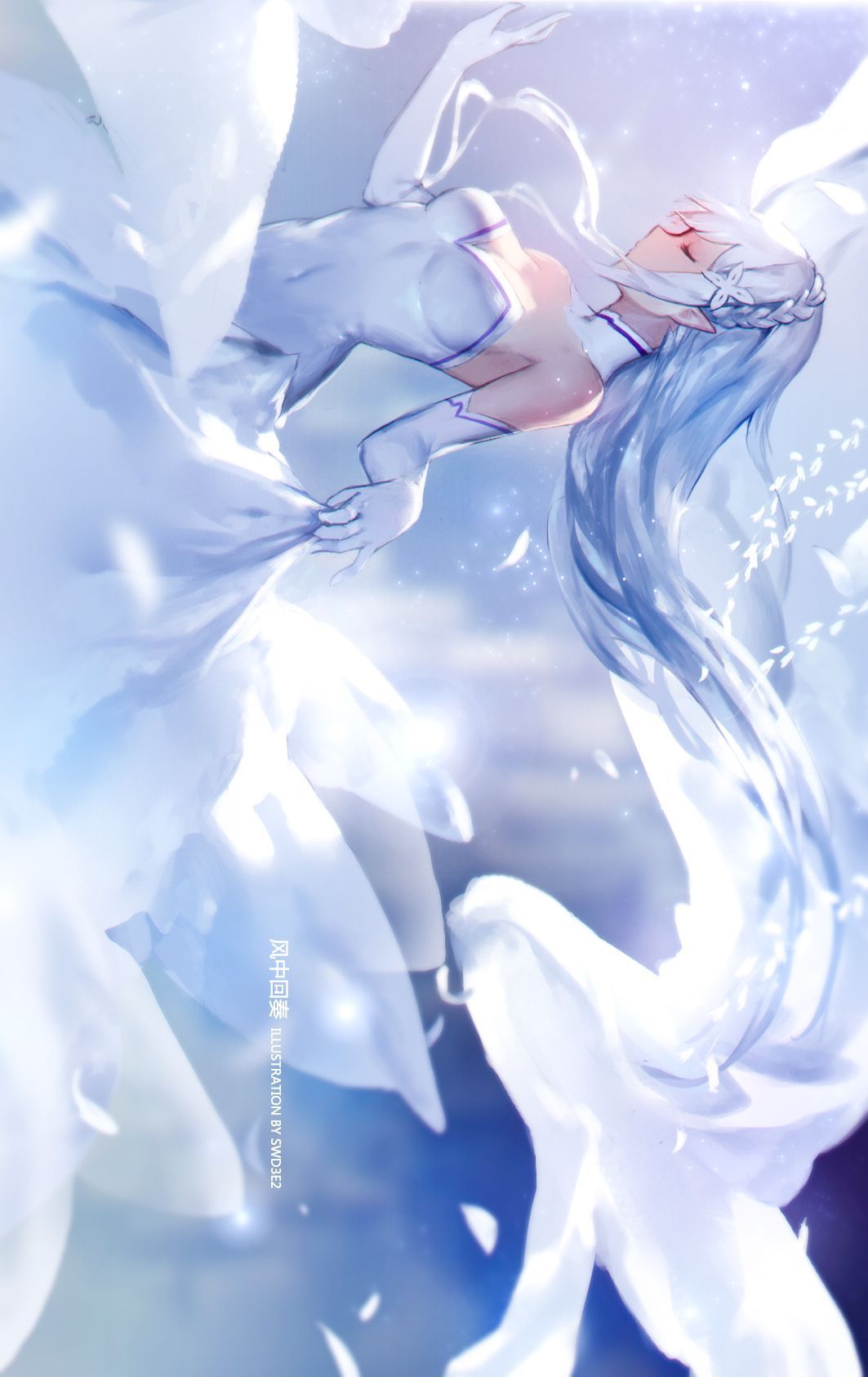 Emilia: Zero #fanart #manga #anime #animegirl #GG\^^/. Anime