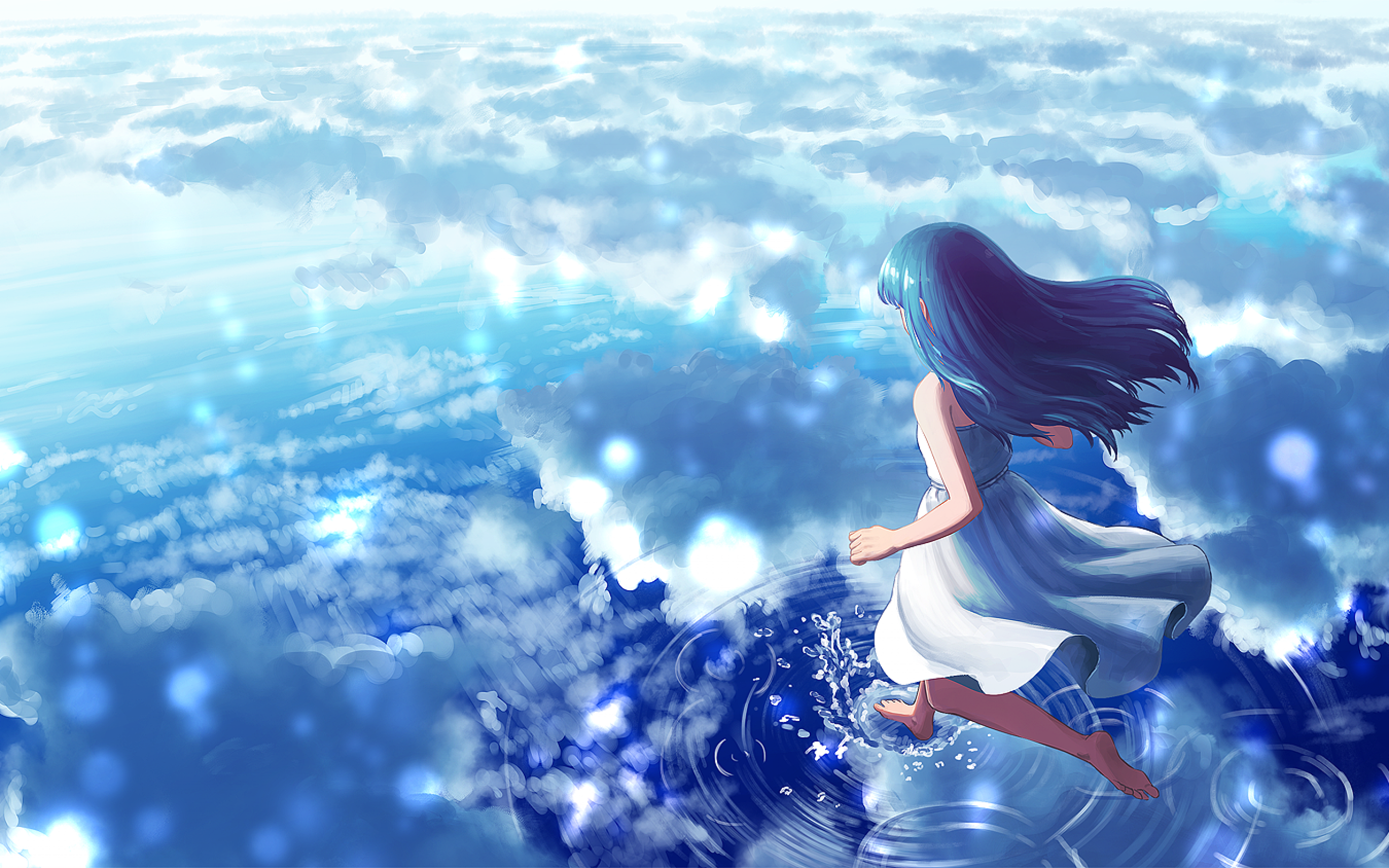 Anime Water Wallpaper Free Anime Water Background