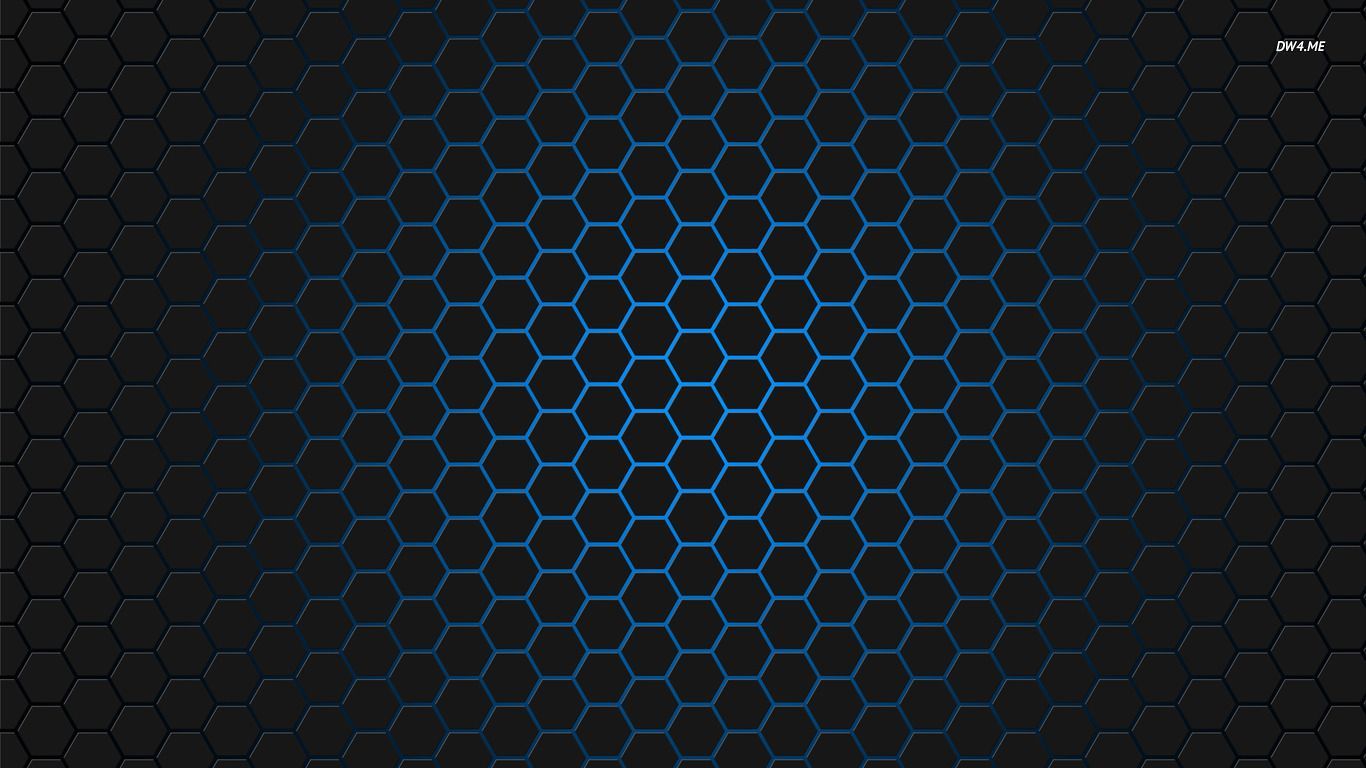 Blue And White Hexagon Abstract HD wallpaper  Peakpx