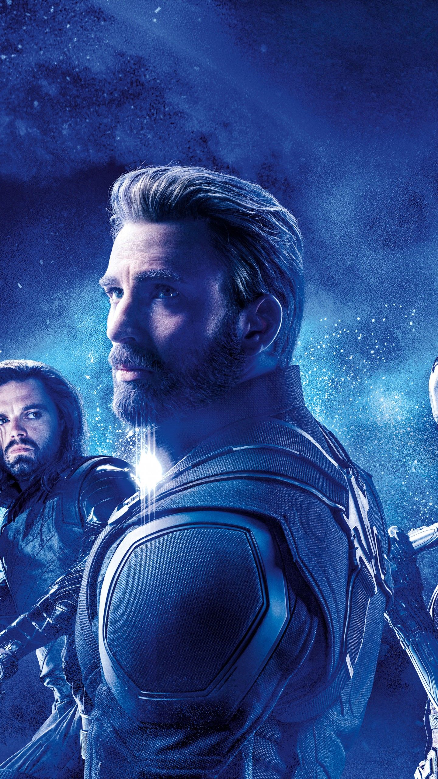 Wallpaper Avengers: Endgame, Captain America, Bucky Barnes, Nebula