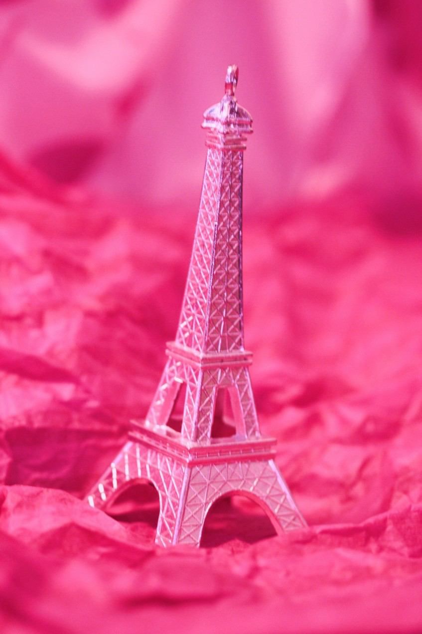 Beautiful, Cute And Fall Tower Paris Pink