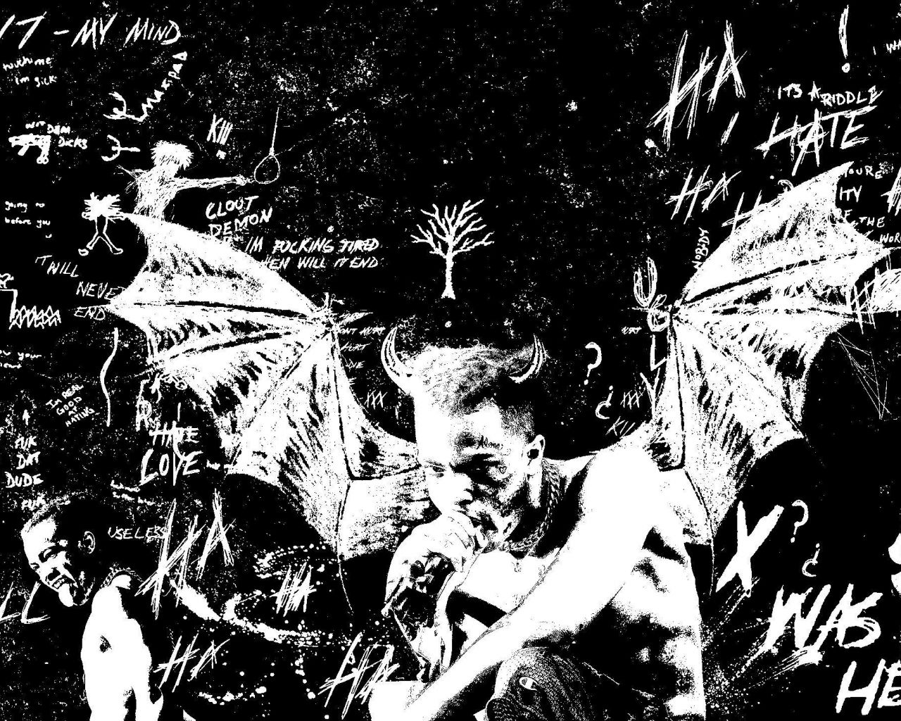 Lil Peep And Xxxtentacion Wallpaper