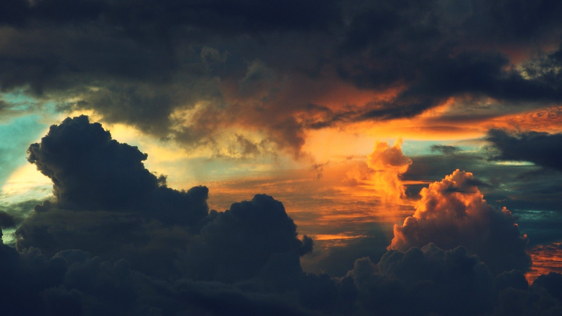 Clouds At Sunset Wallpapers Wallpaper Cave