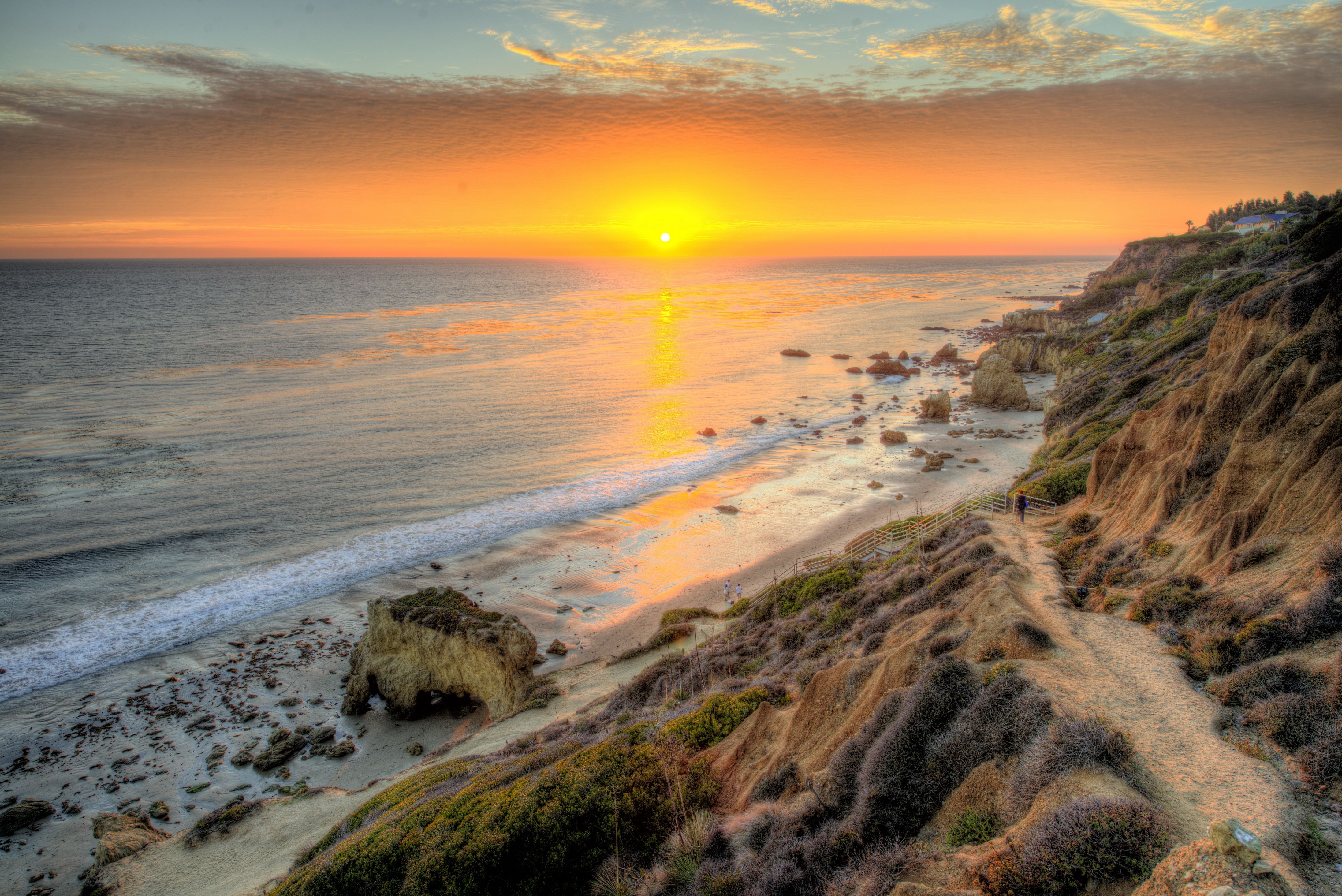 Photo Malibu California USA Beach Sun HDR Sea Nature 4386x2928