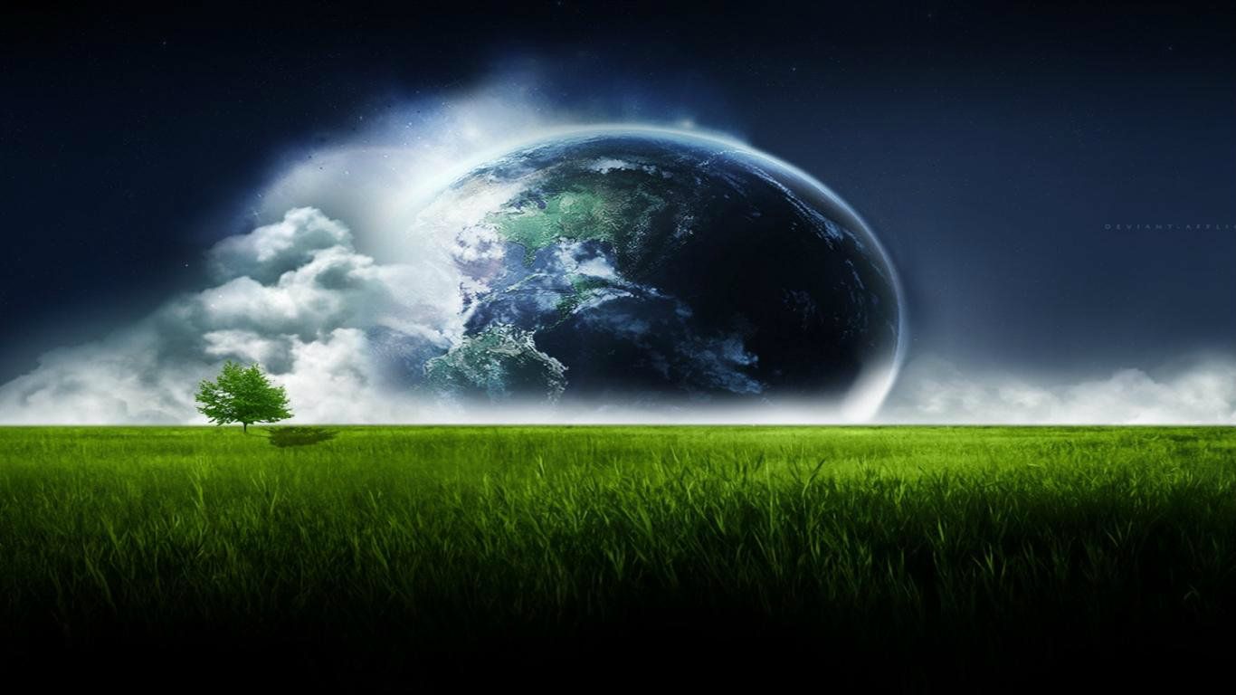 Earth Day Desktop Background. Beautiful