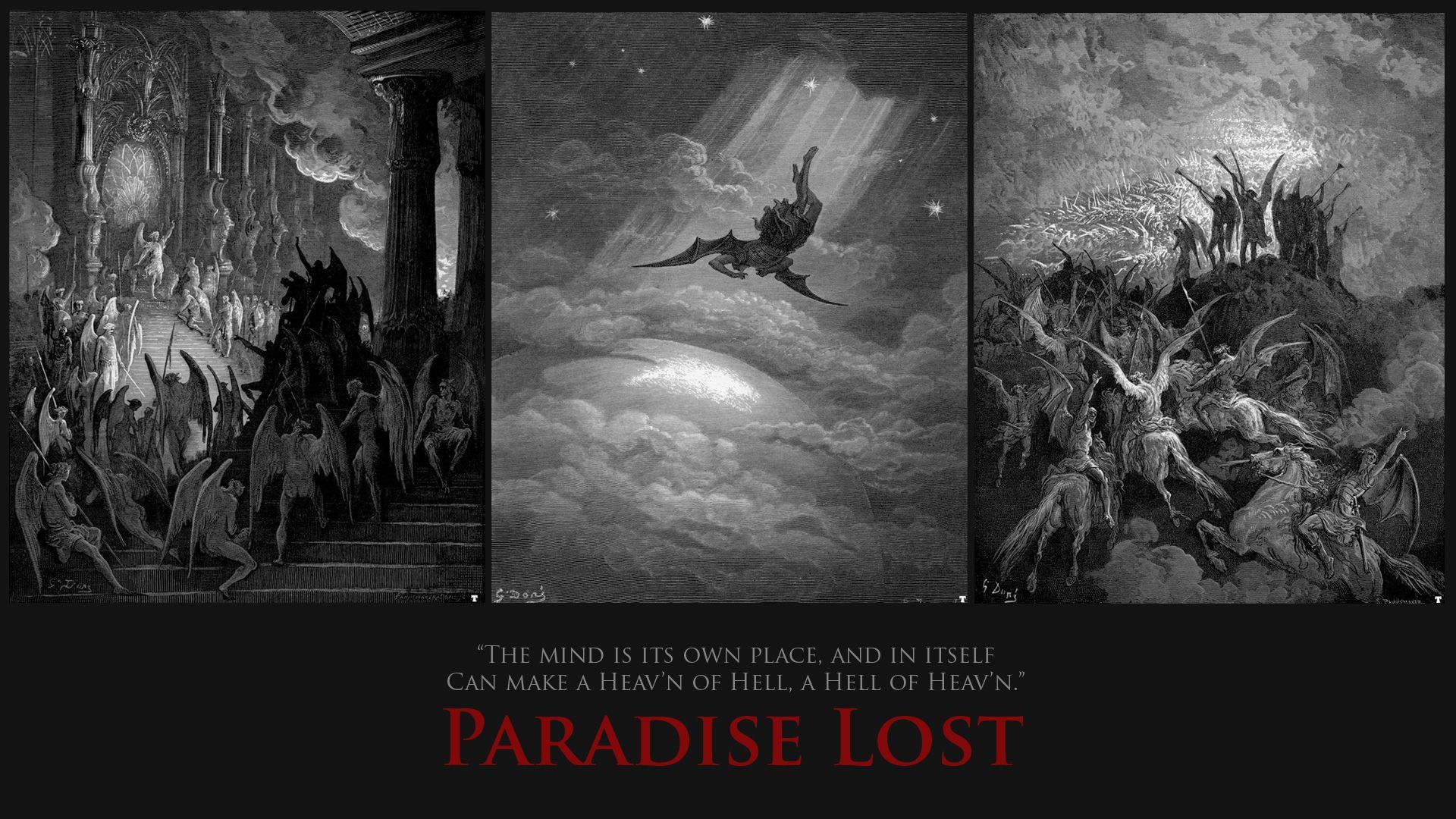 paradise lost. Occult, Wallpaper background