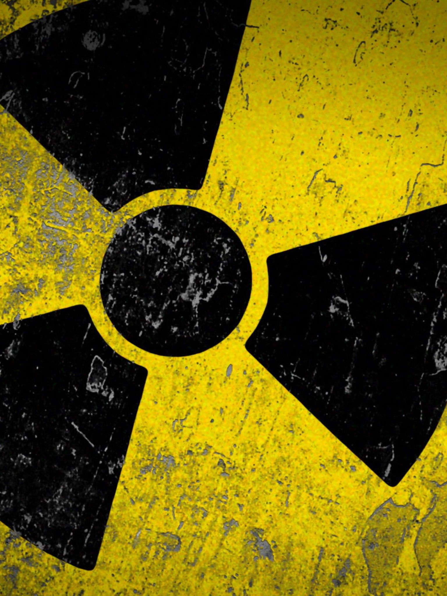 Warning radioactive sign HD Wallpaper available in different