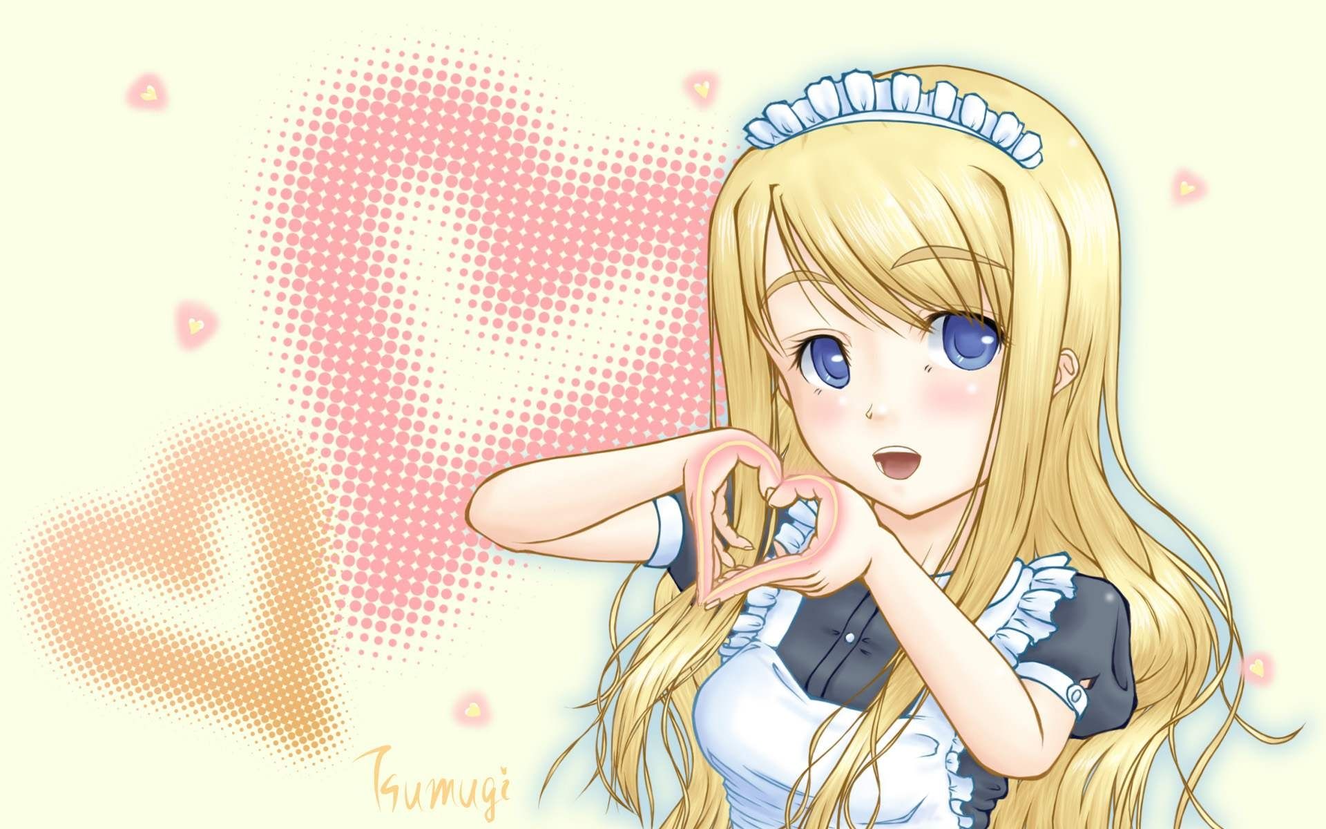 tsumugi kotobuki, girl, blonde Wallpaper, HD Anime 4K Wallpaper