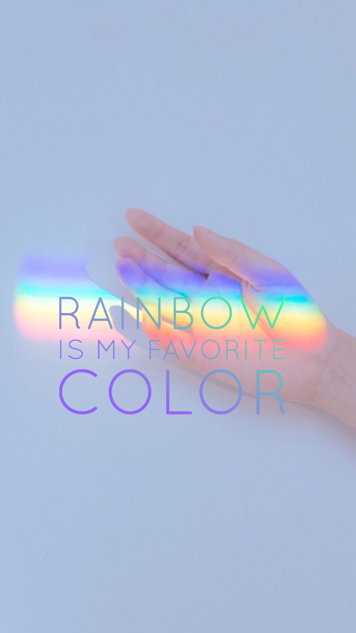 rainbow #purple #green #pink #blue #yellow #wallpaper #quotes