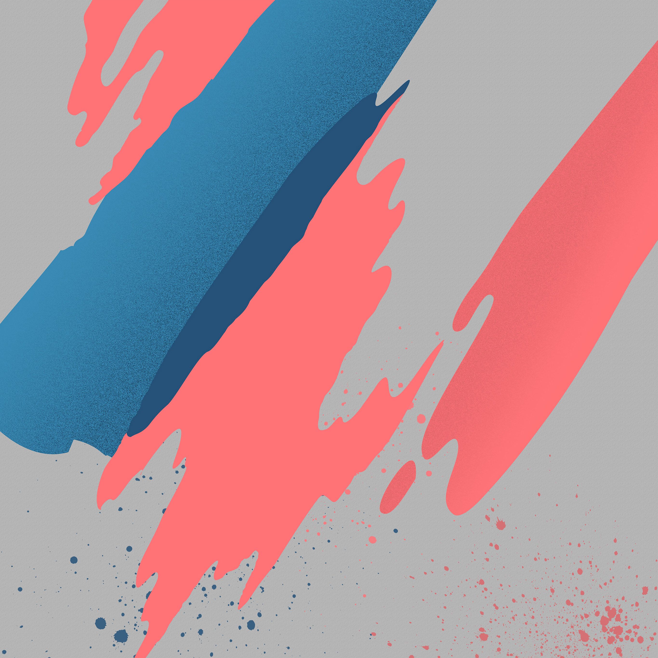 Paint Abstract Background Htc Pink Blue Pattern Wallpaper