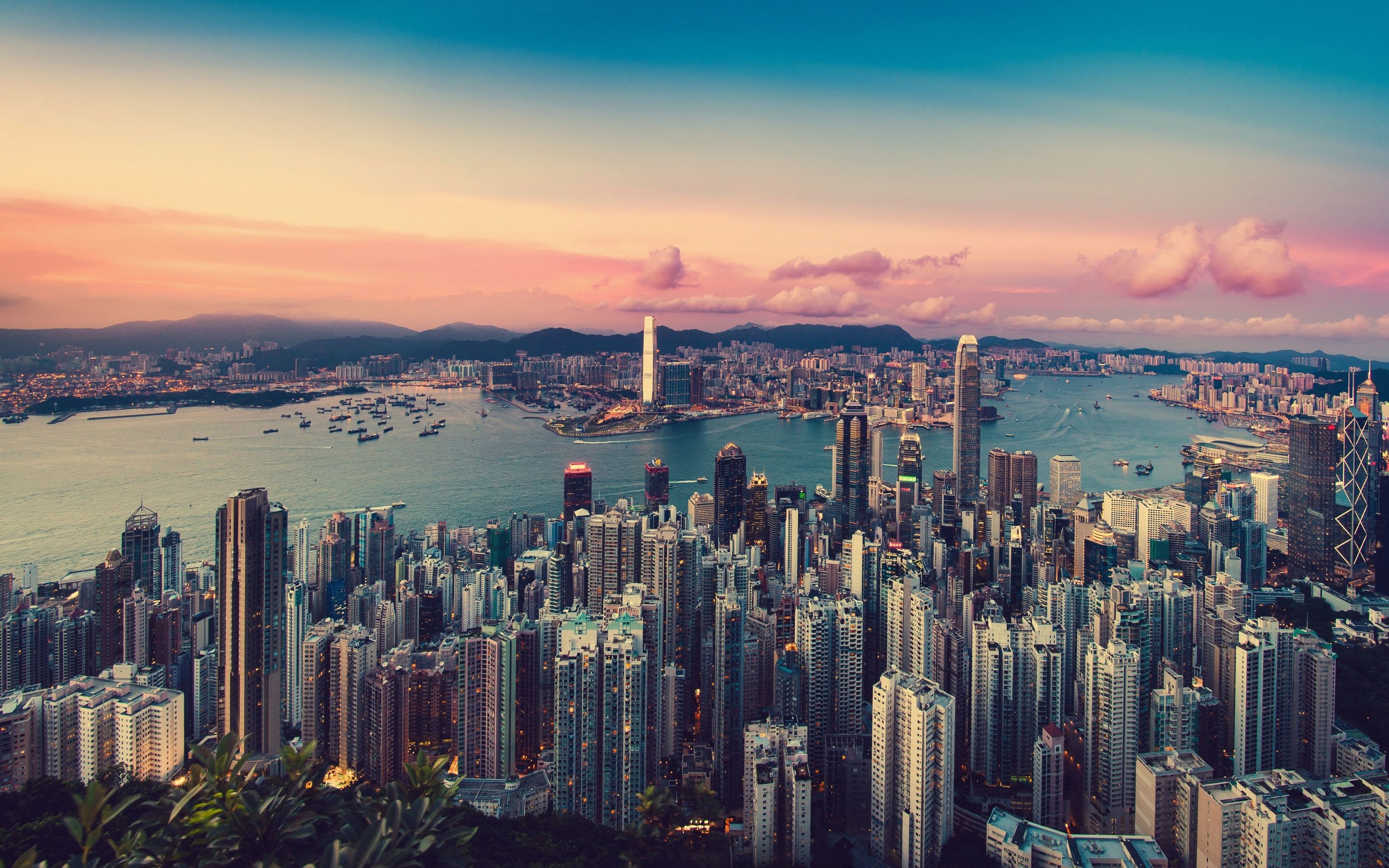 Hong Kong 8K Macbook Pro Retina Wallpaper, HD City 4K