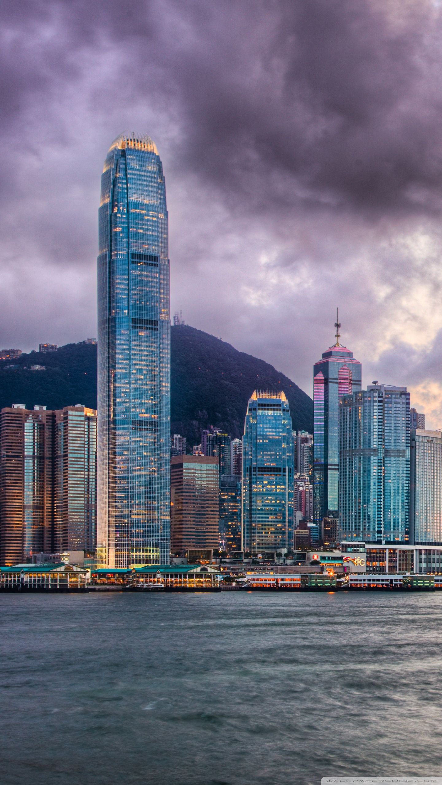 Victoria Harbour, Hong Kong HDR Ultra HD Desktop Background