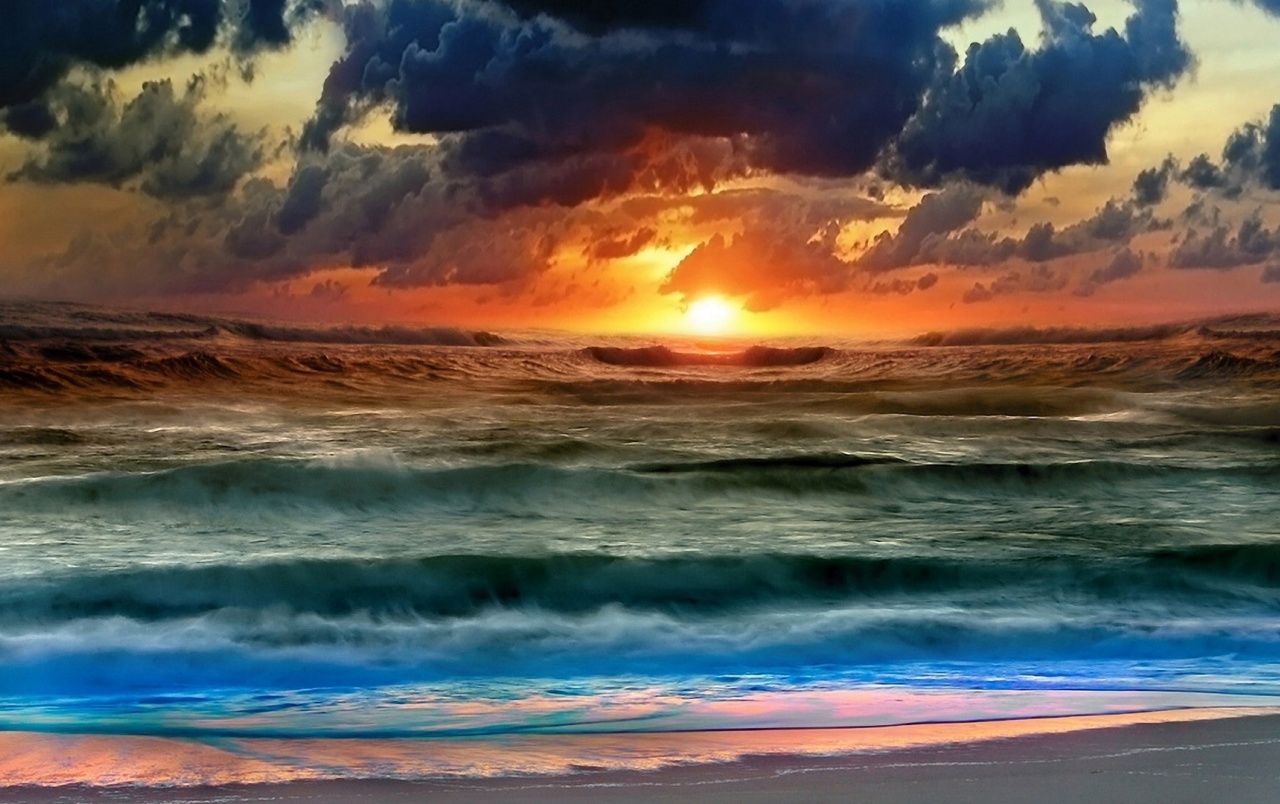 Colorful Sunset wallpaper. Colorful Sunset