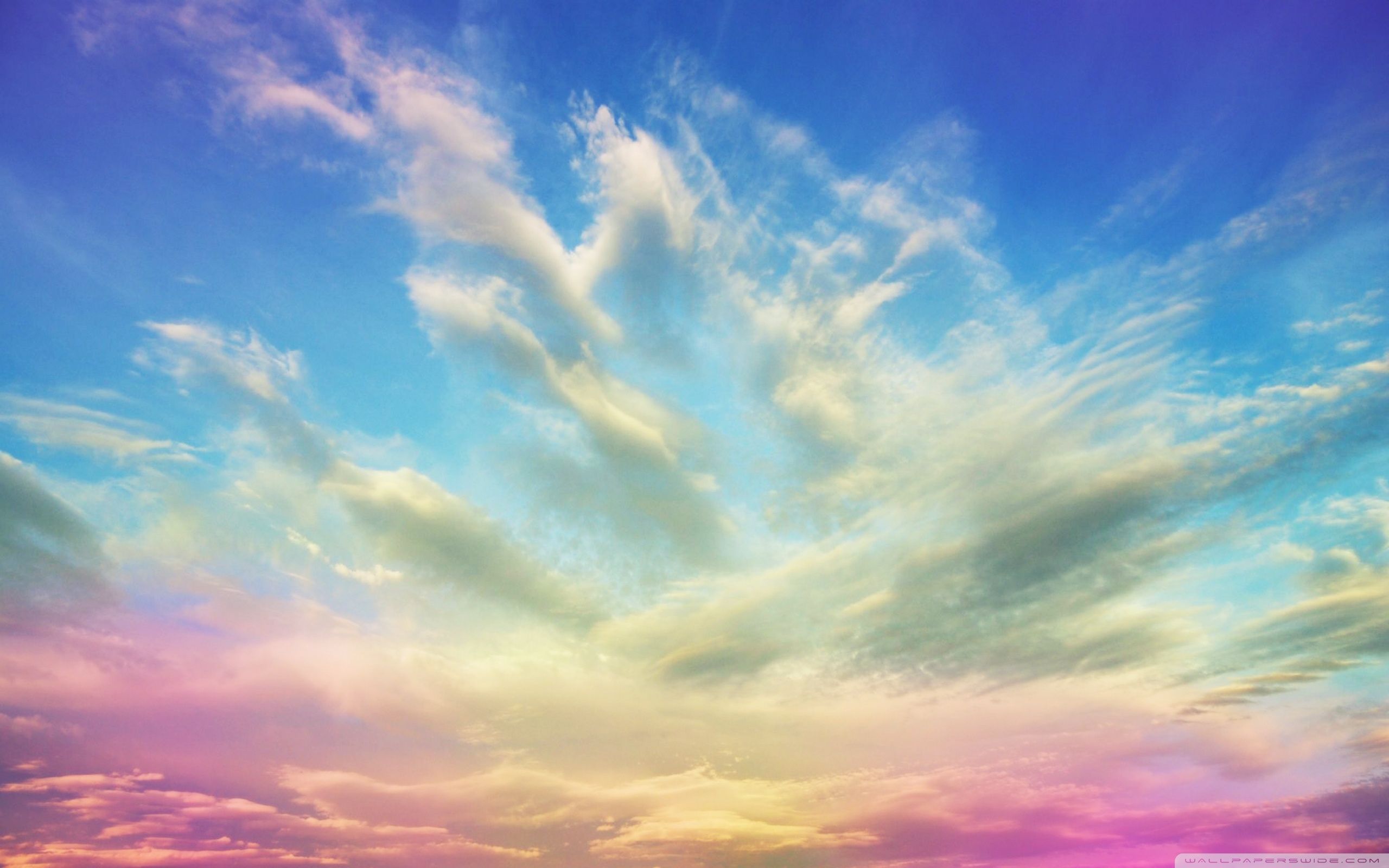 Pink Clouds Ultra HD Desktop Background Wallpaper for 4K UHD TV, Tablet