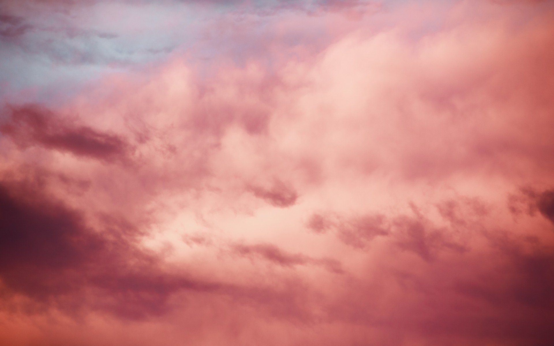 Pink Clouds HD Wallpaper