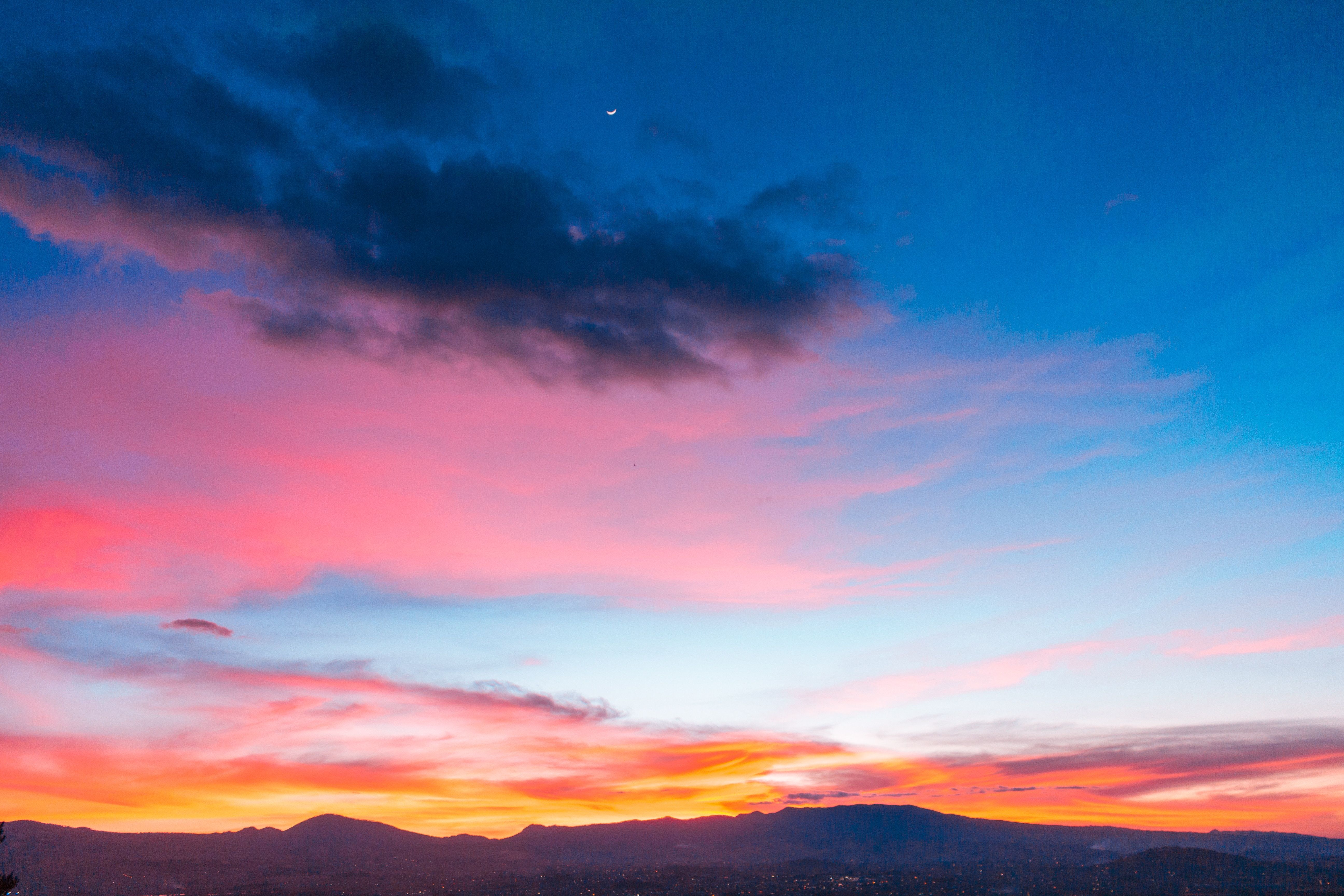 Colorful Sunset Sky 5k, HD Nature, 4k Wallpaper, Image