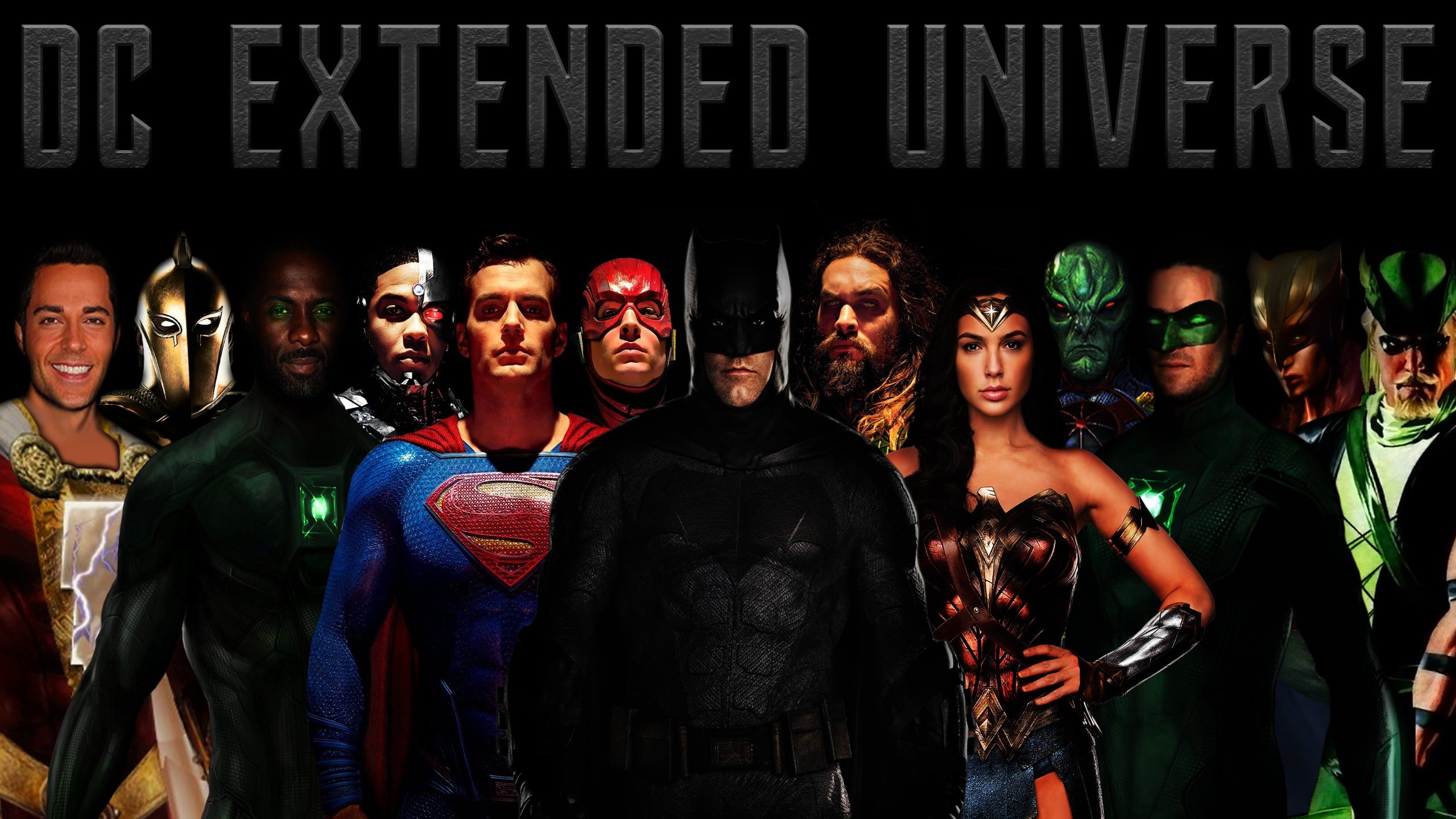 DC Extended Universe Characters Wallpapers Wallpaper Cave