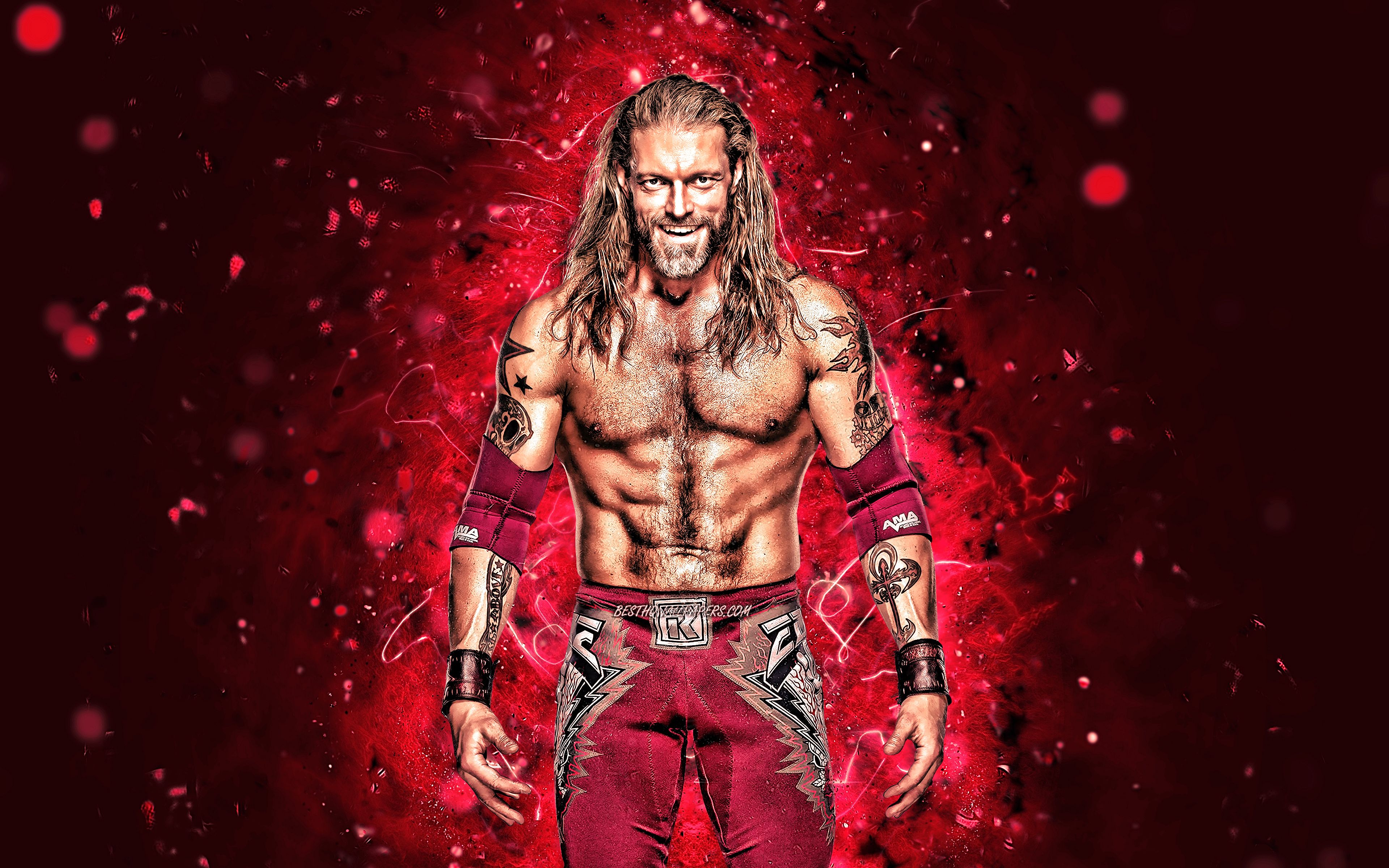 Download Wallpaper Edge, 4k, Rated R Superstar, WWE, Canadian