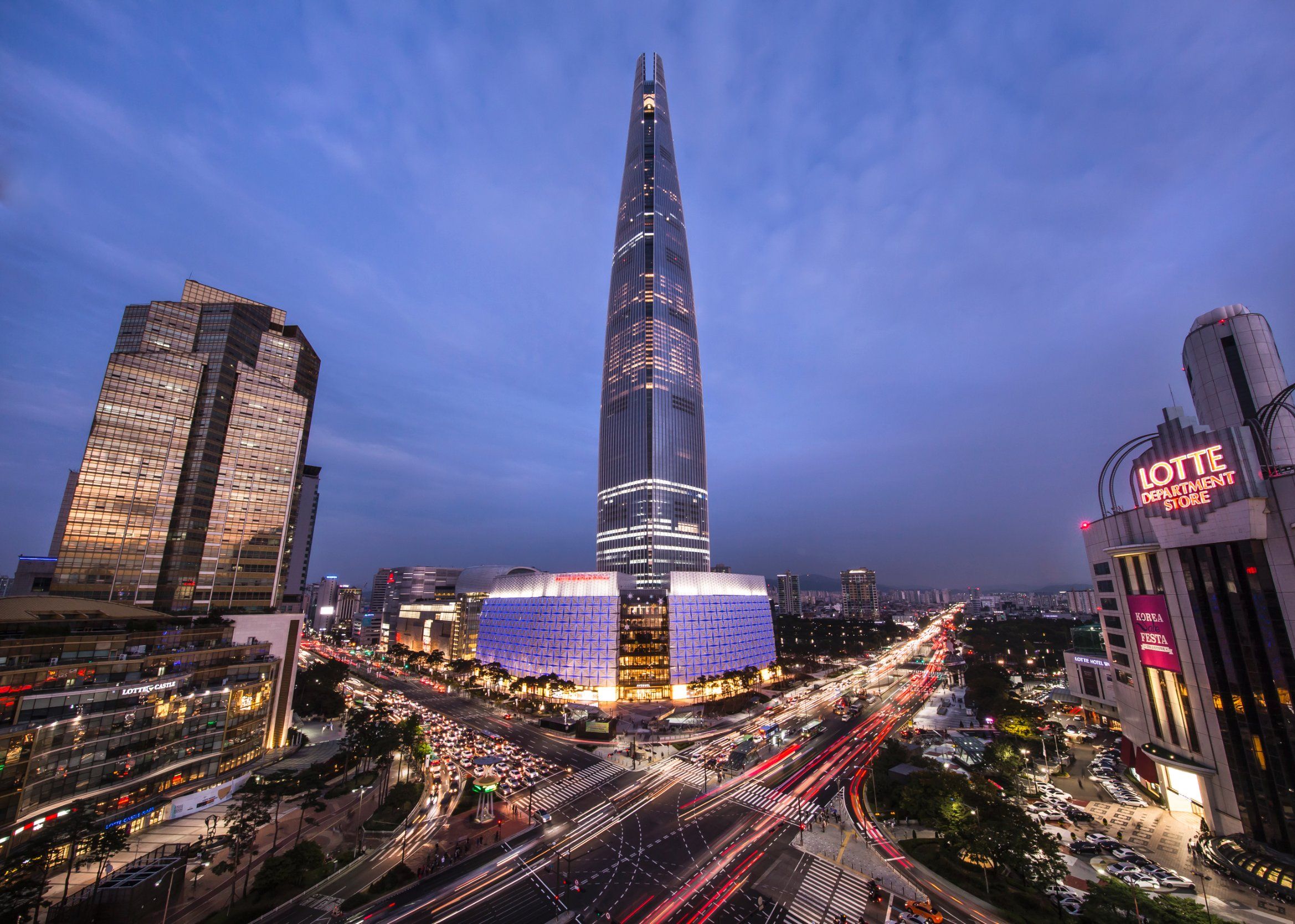 Seoul tower set elevator record