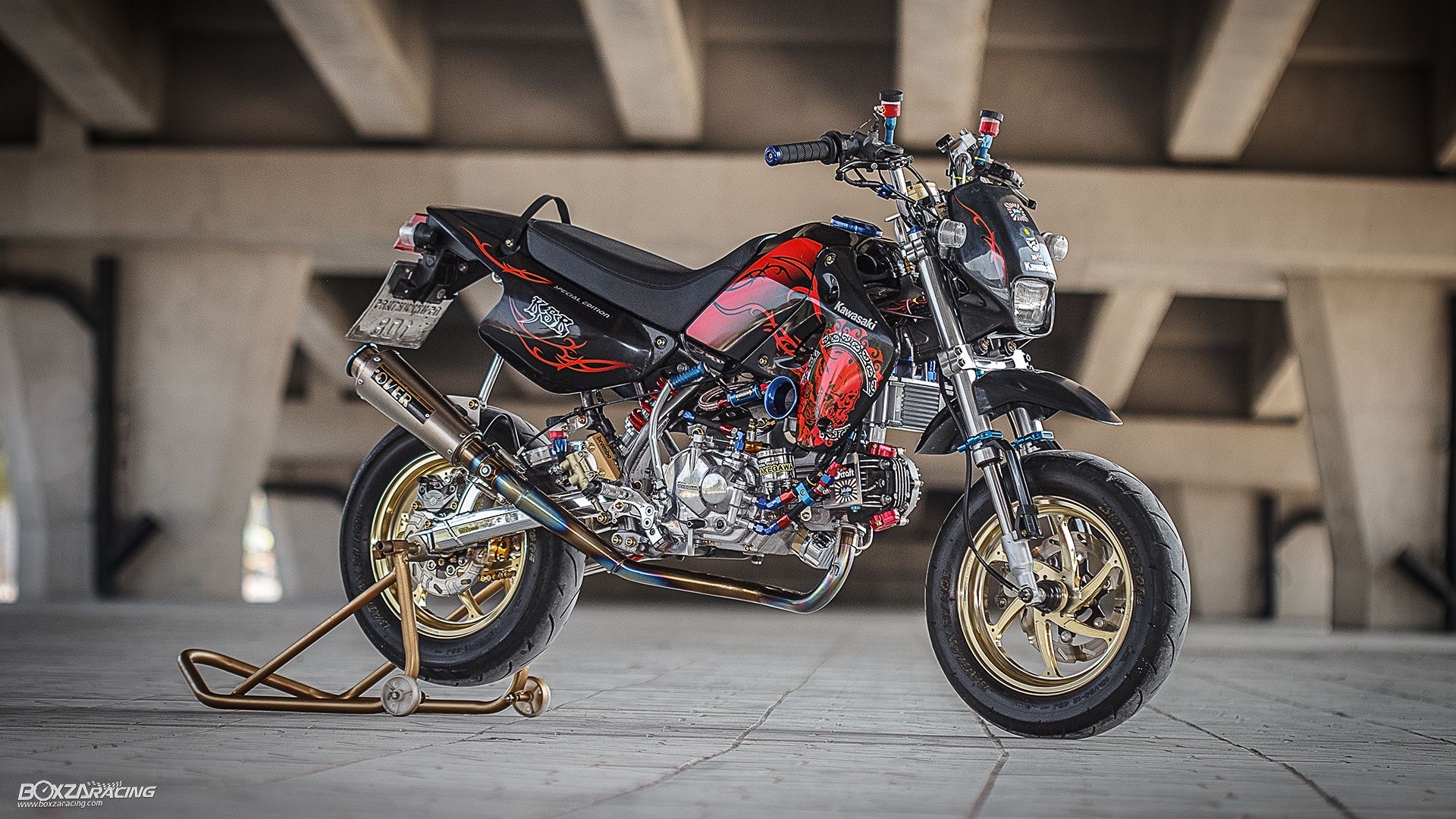 Kawasaki KSR BadBoy Limited Edition - รถแต่ง